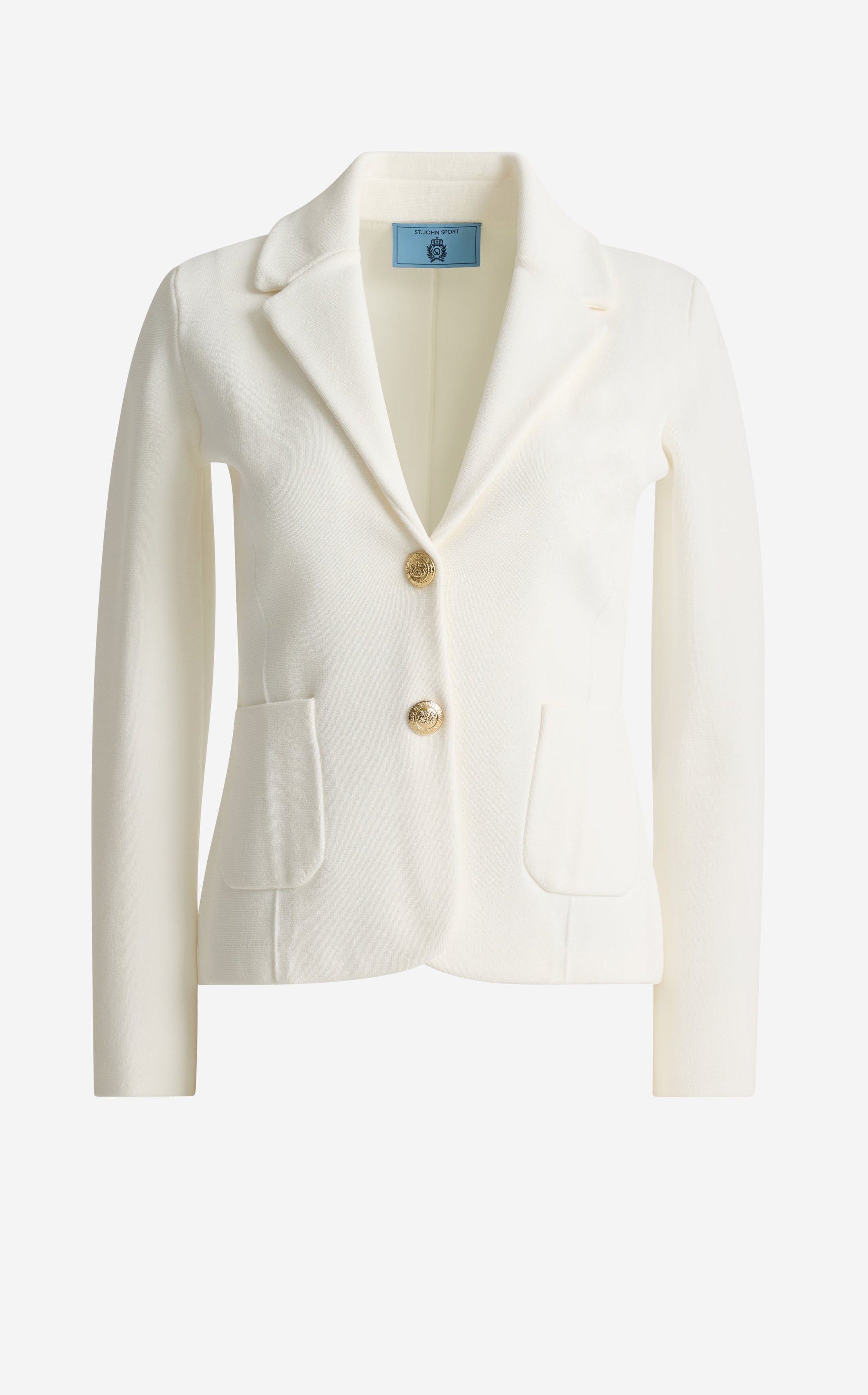 Erin Sport Jacket In Santa Roma Knit | St. John Knits