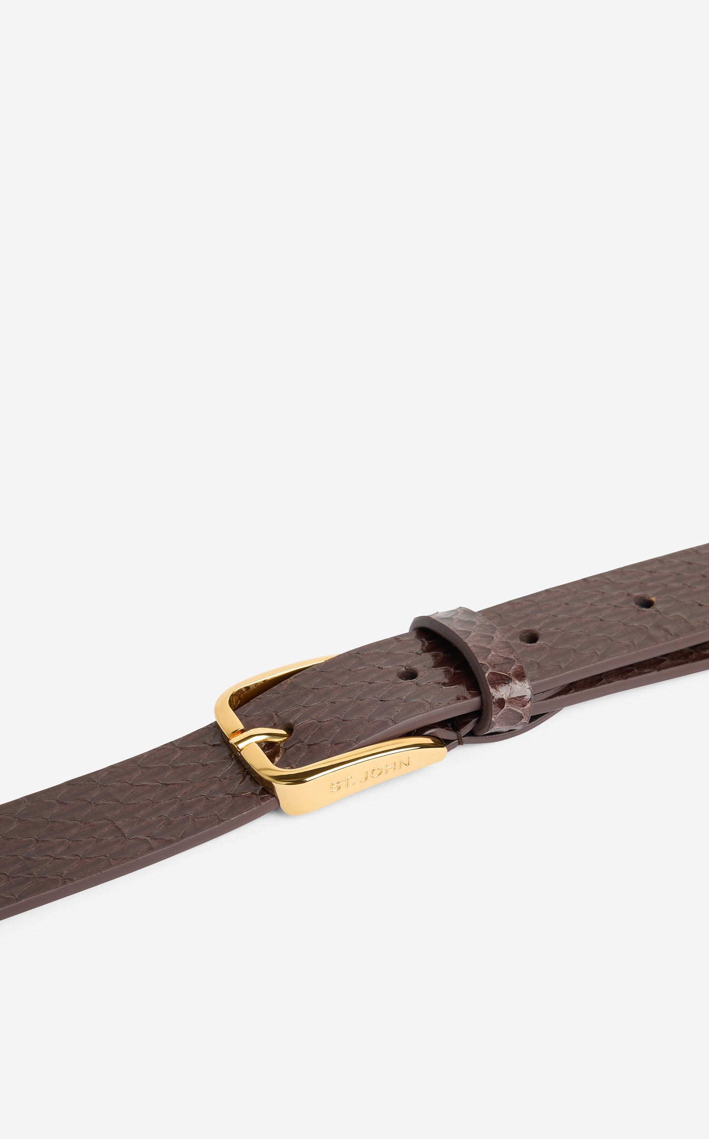 Double Buckle Wrap Belt