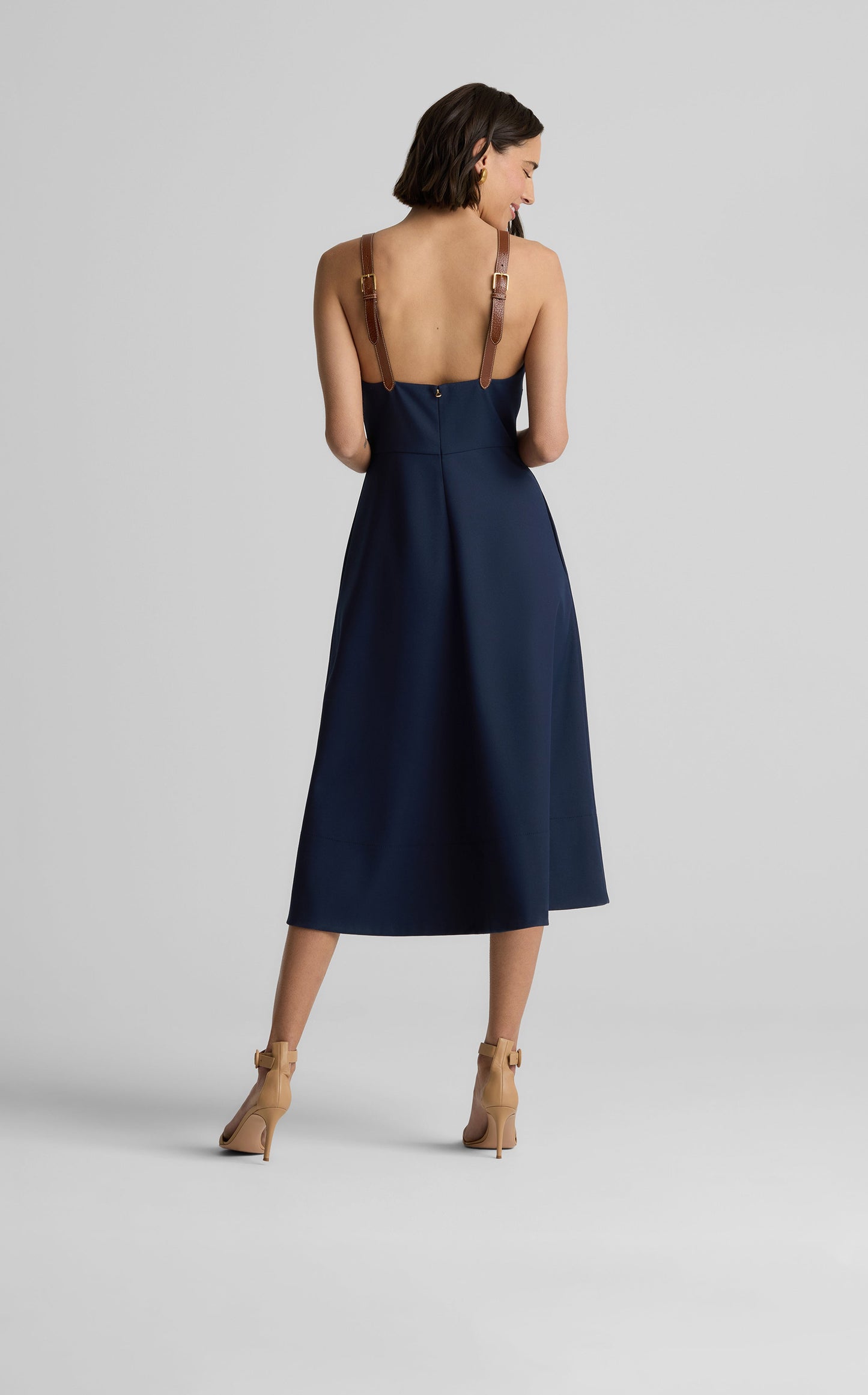 Emerson Dress in Stretch Gabardine