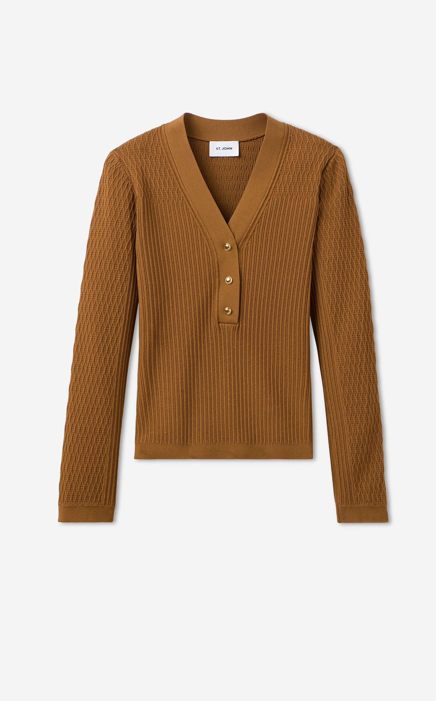Remy Sweater in Fine Mixed Rib Knit