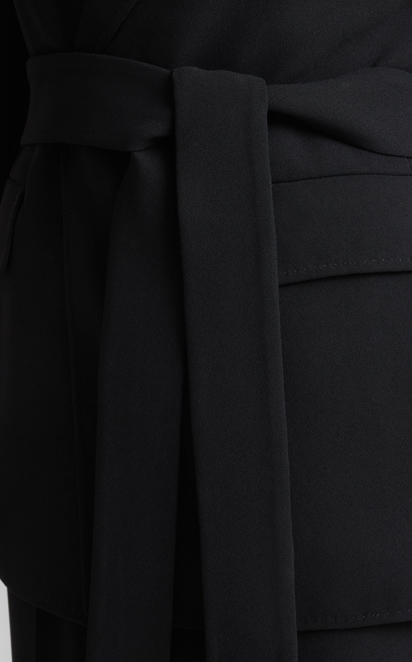 Juliana Jacket in Satin Back Crepe