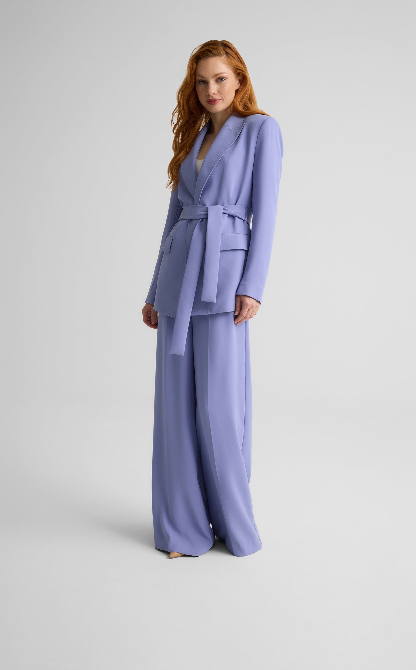 Juliana Jacket in Satin Back Crepe