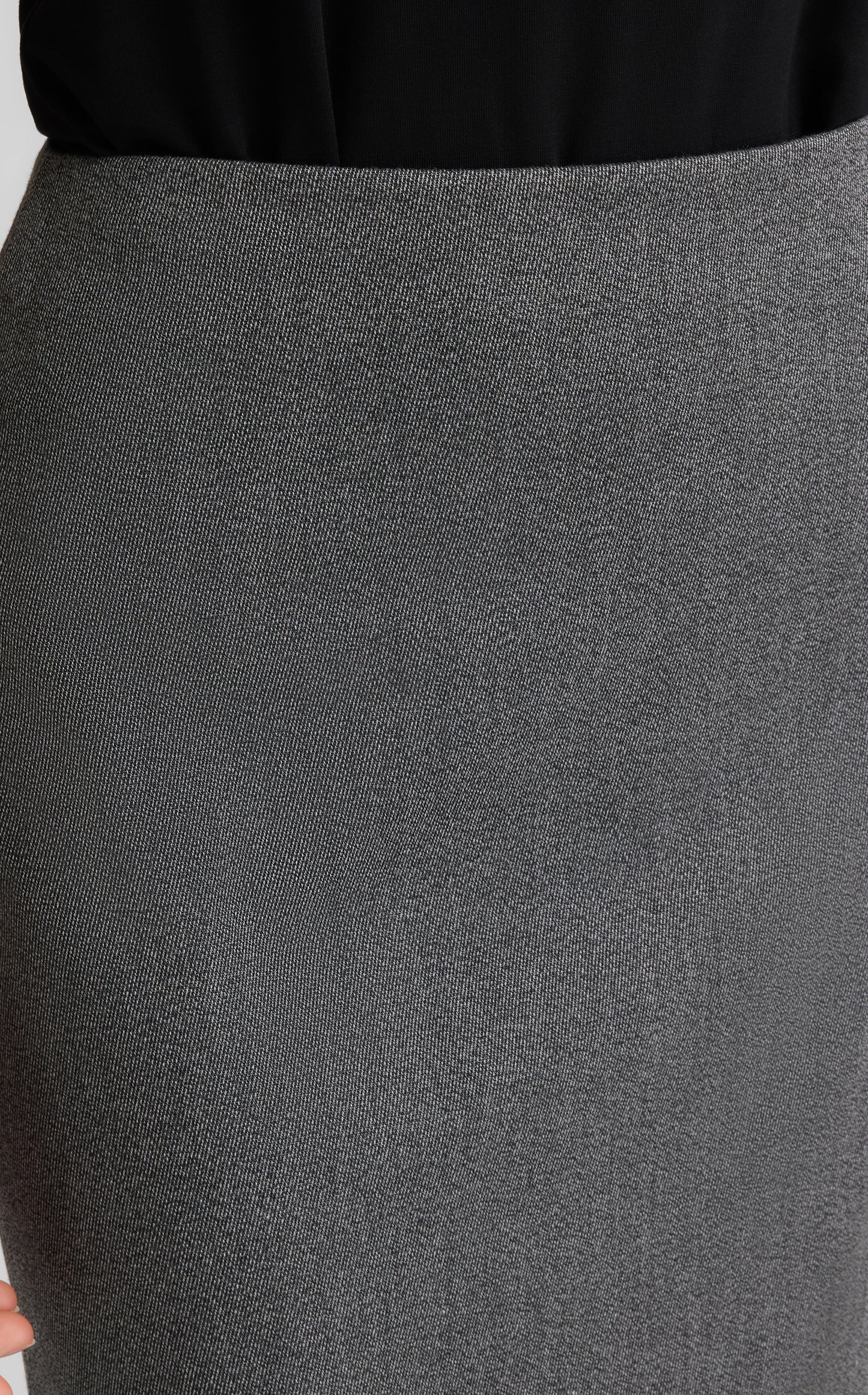 Sylvia Skirt in Stretch Twill Suiting