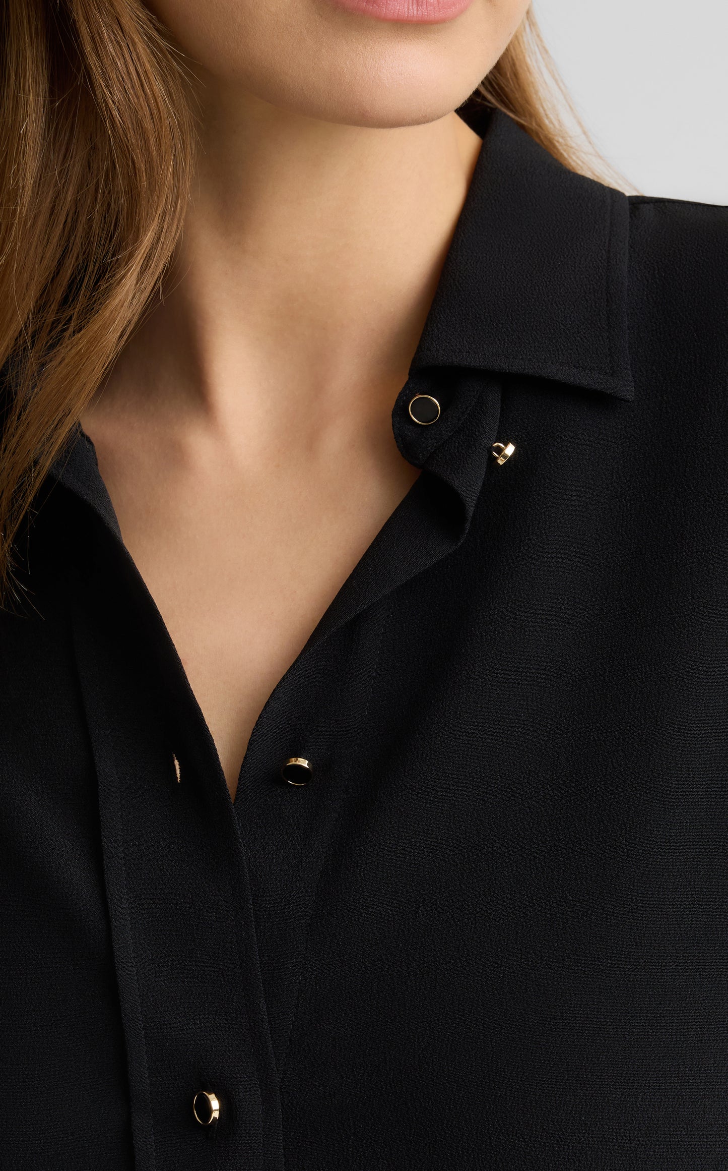 Sharon Top in Silk Crepe