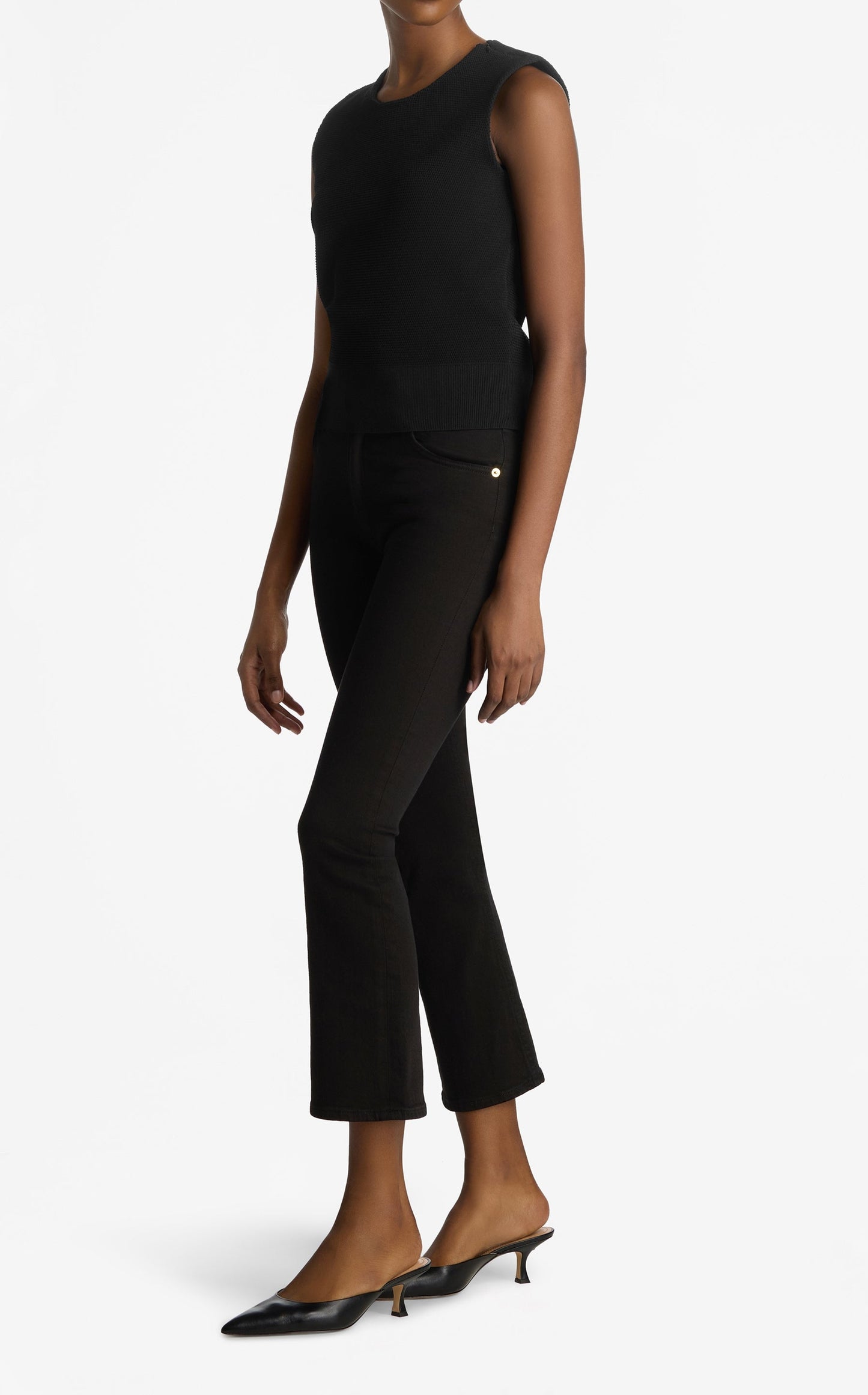 Pique Knit Shell