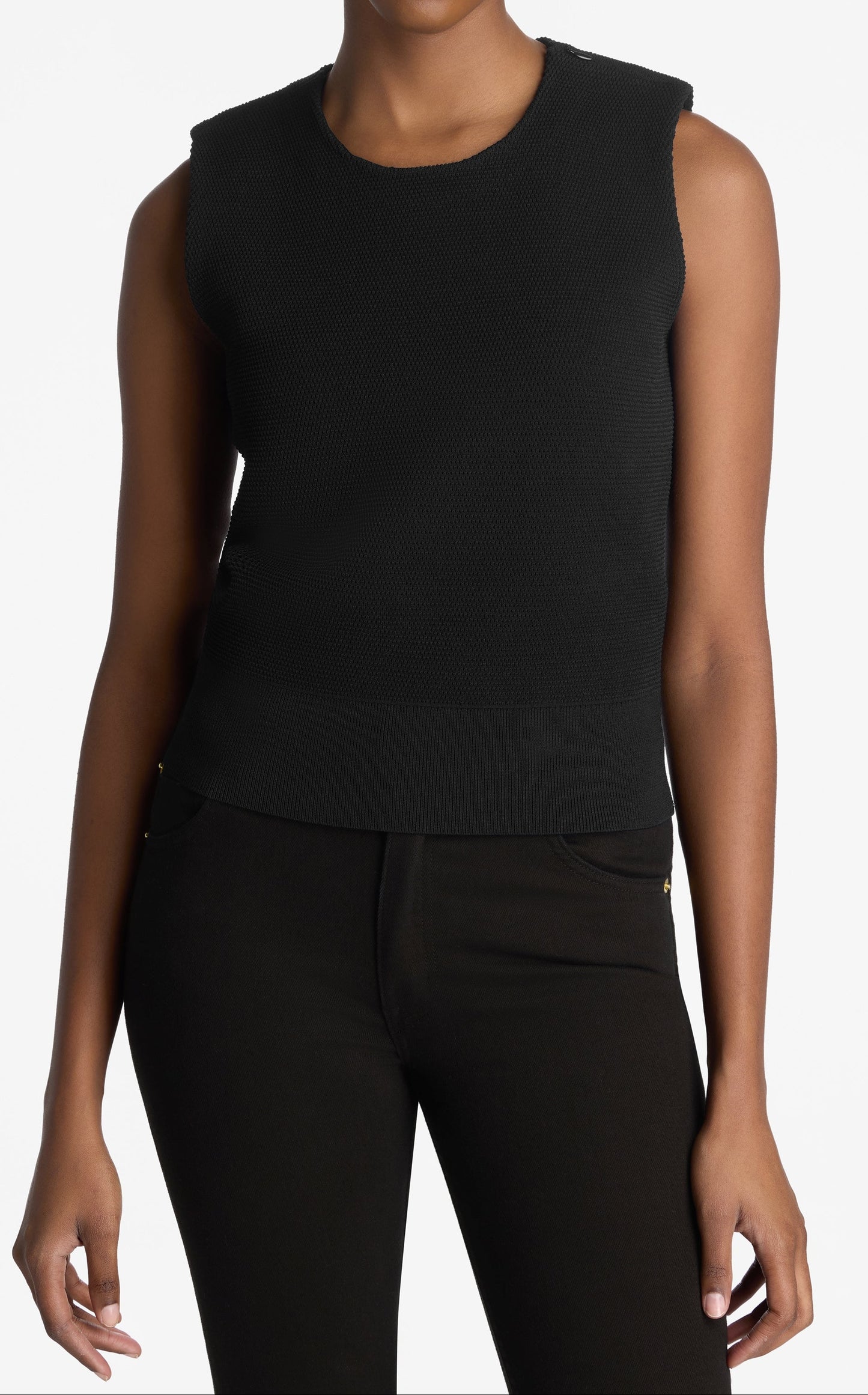 Pique Knit Shell