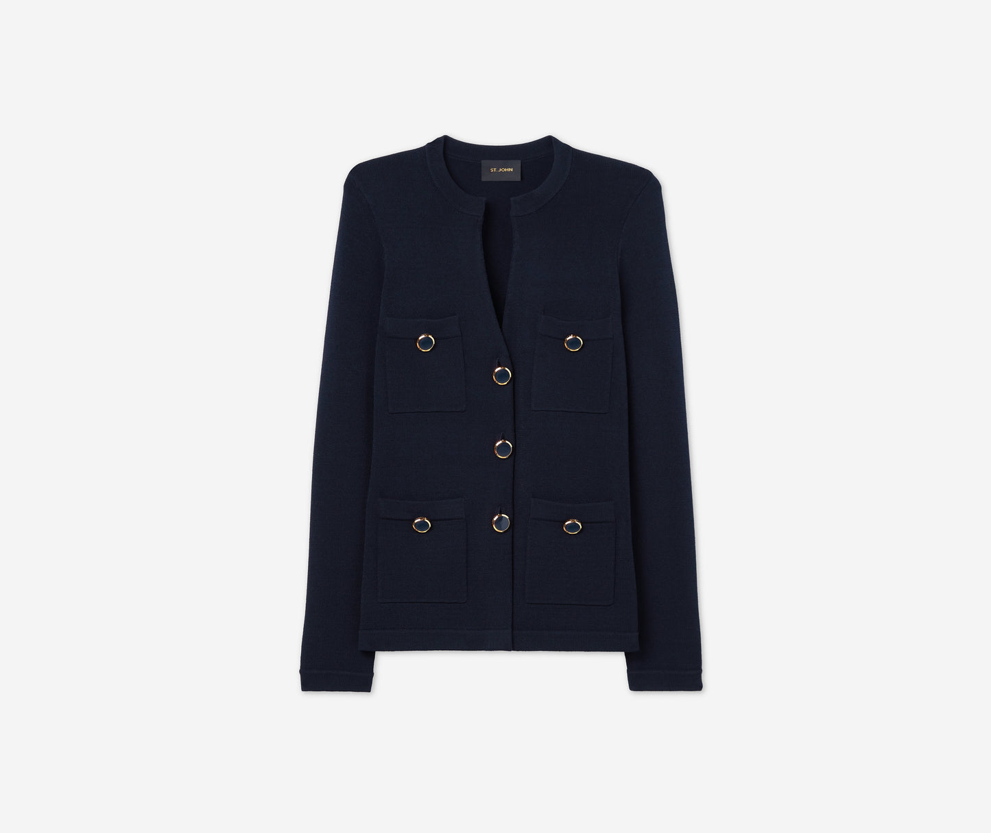 Santiago Knit Button Jacket