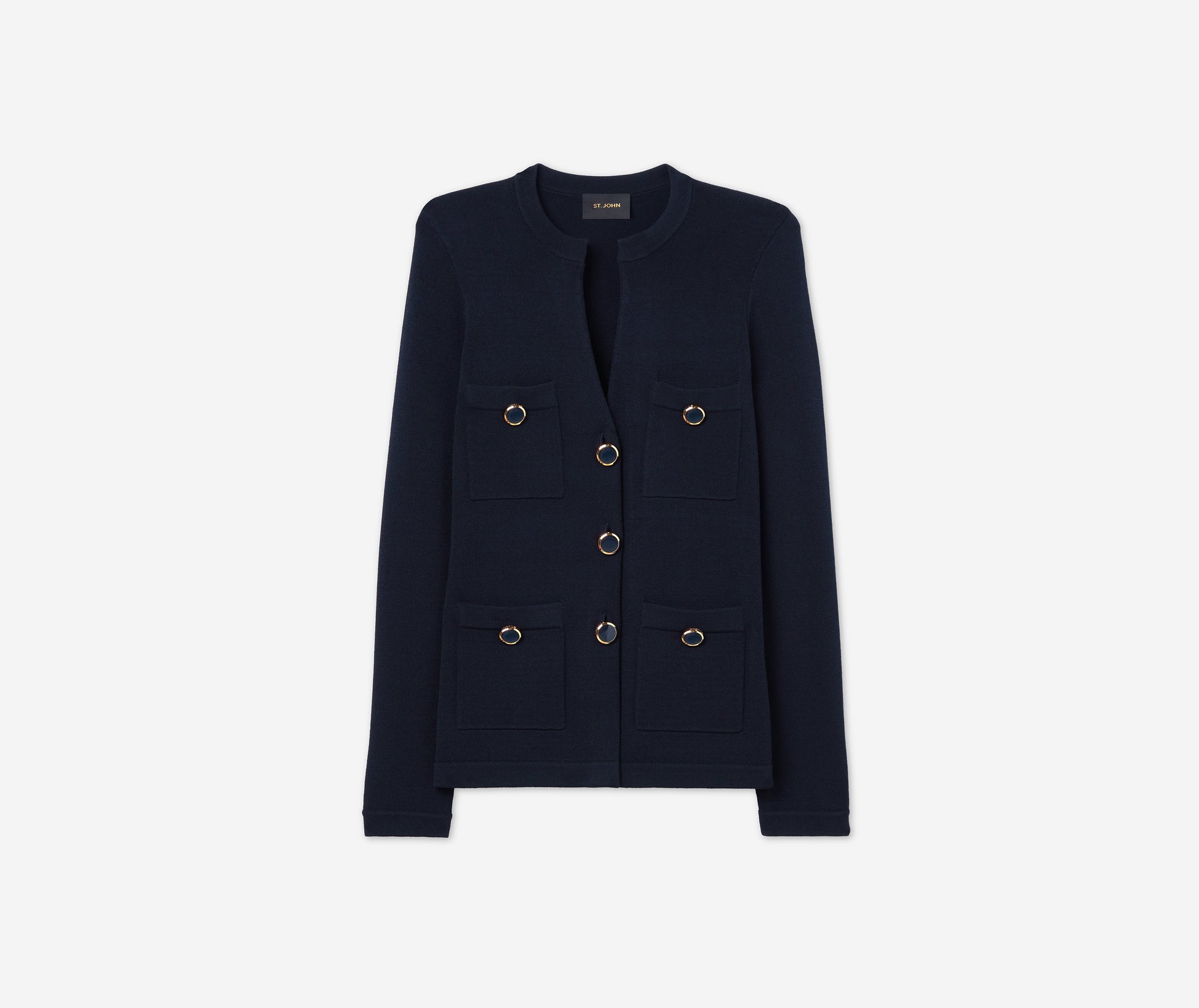 Santiago Knit Button Jacket