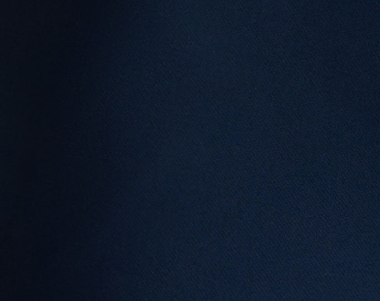 Soft stretch suiting fabric swatch in midnight