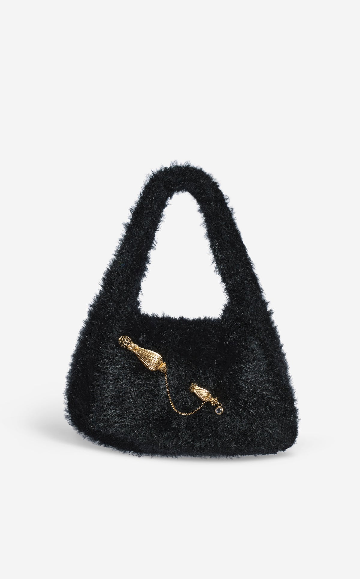 Bag in Knit Fur