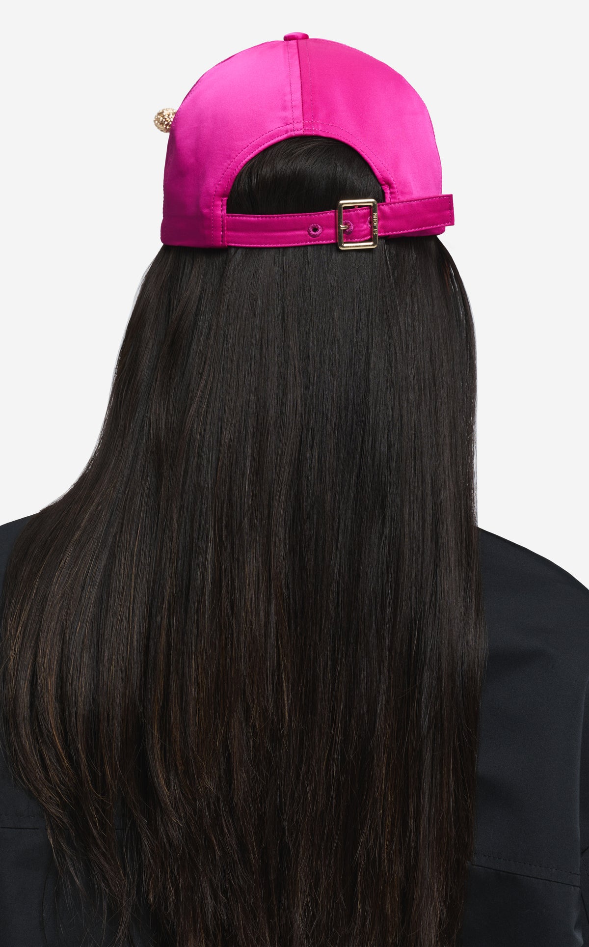 Hat in Duchesse Satin