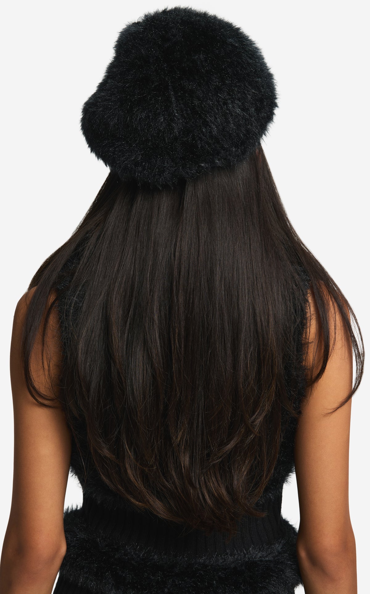 Hat in Knit Fur