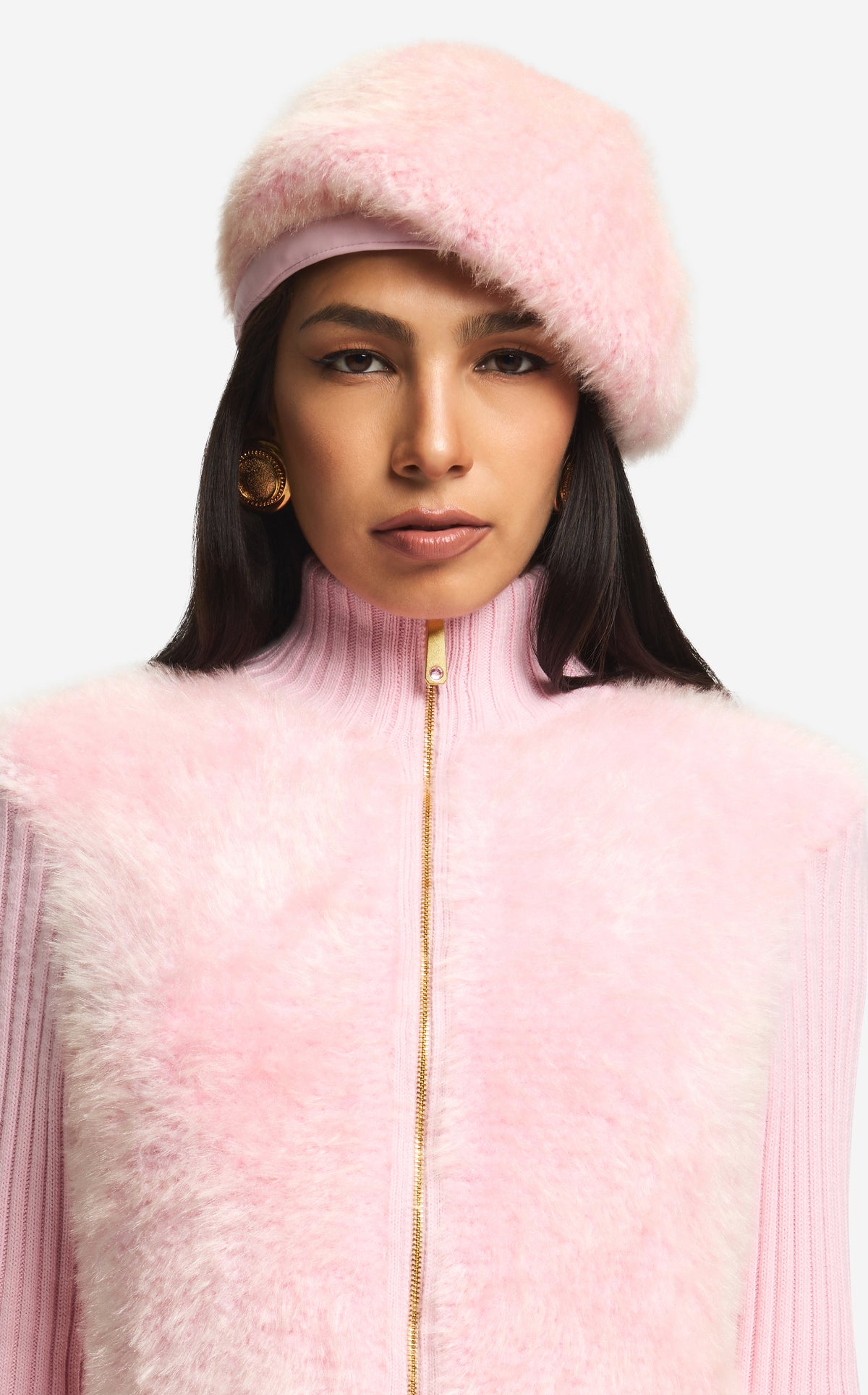 Hat in Knit Fur