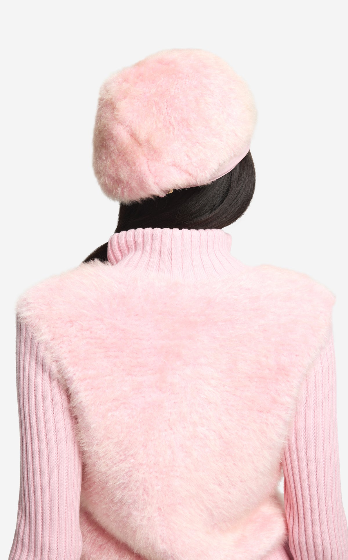 Hat in Knit Fur