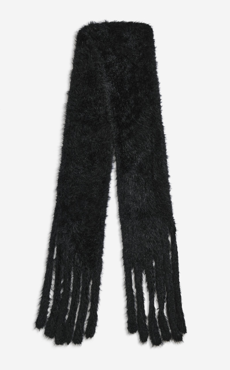 Scarf in Knit Fur