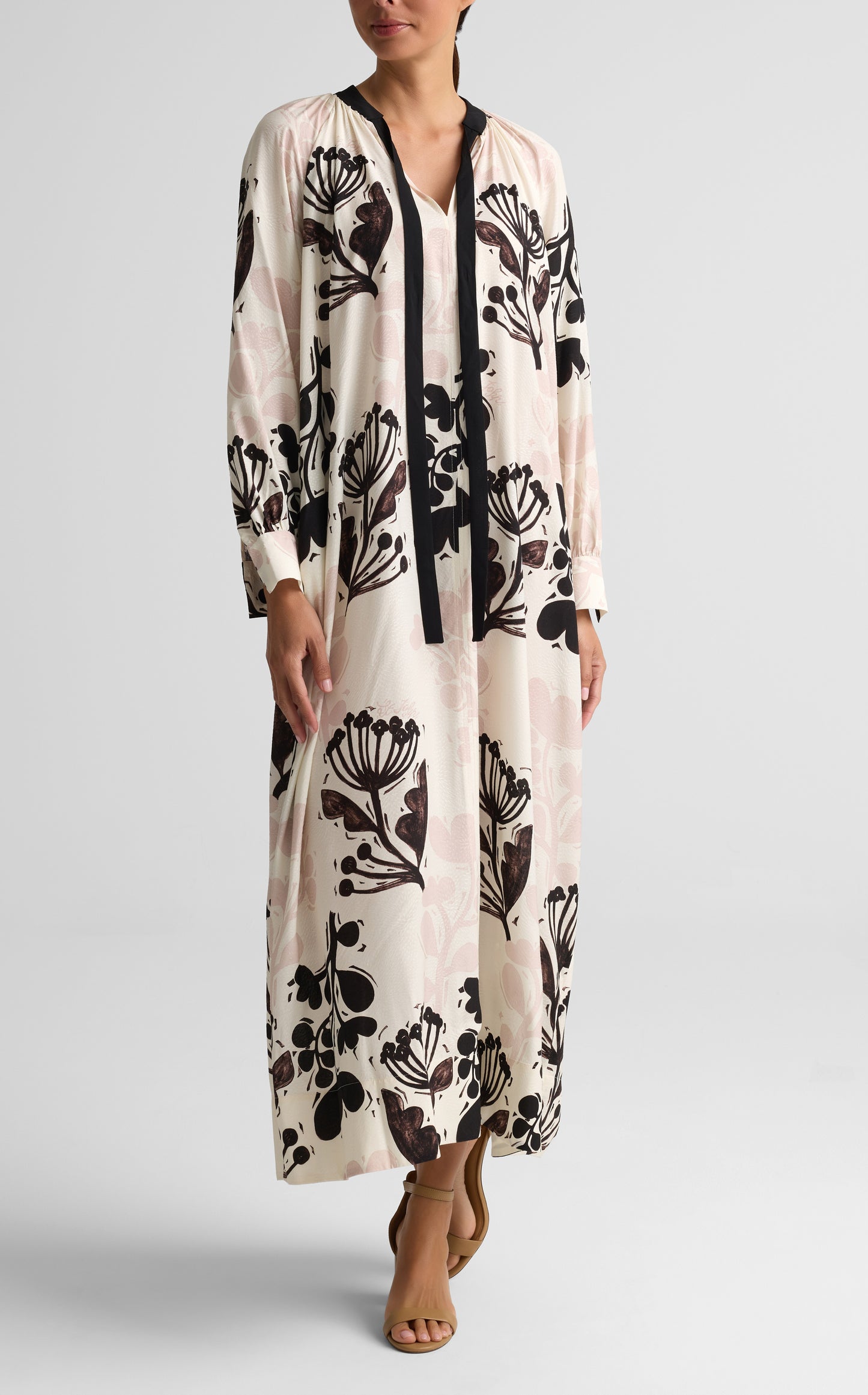 Naive Flower Print Dress