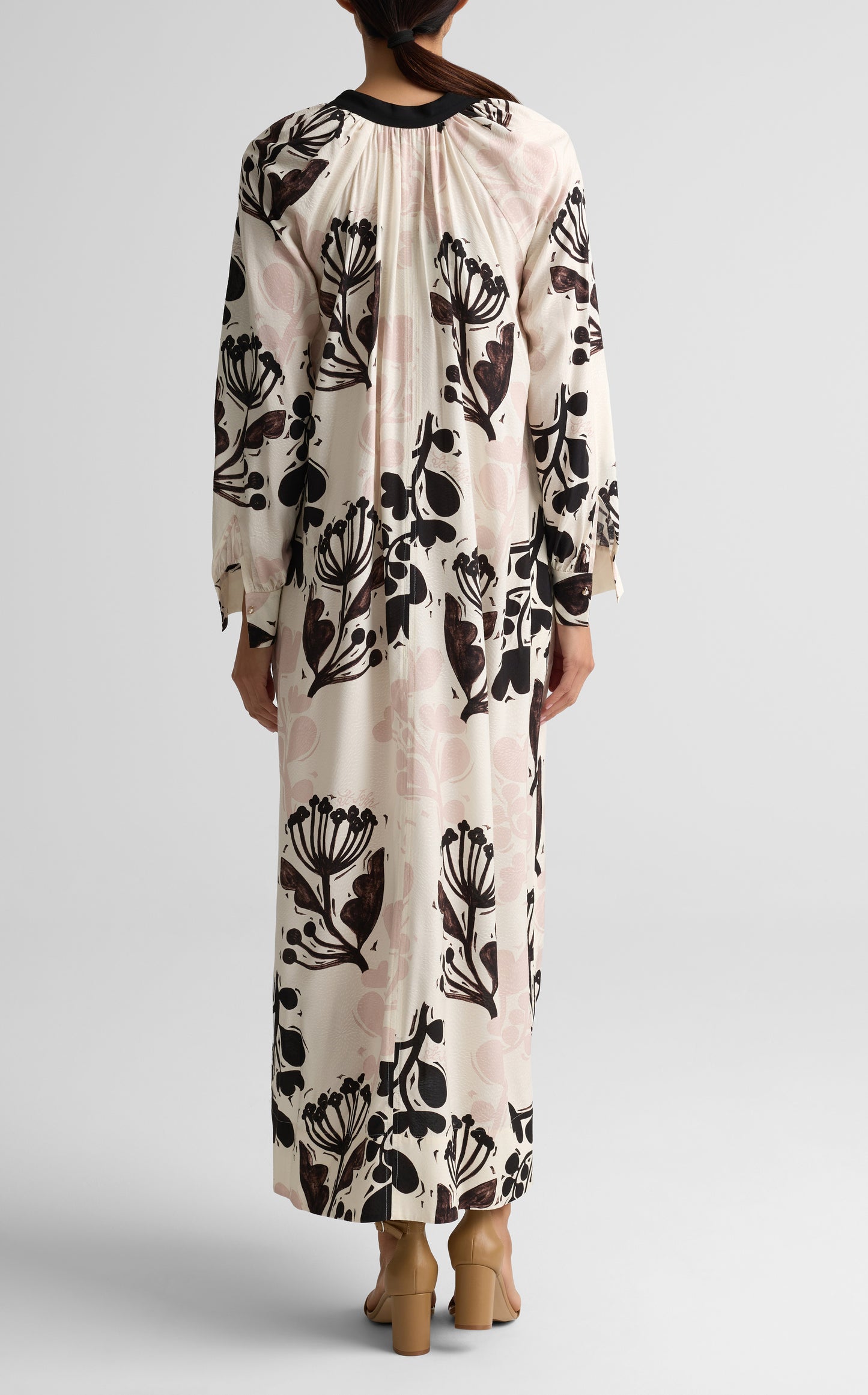 Naive Flower Print Dress