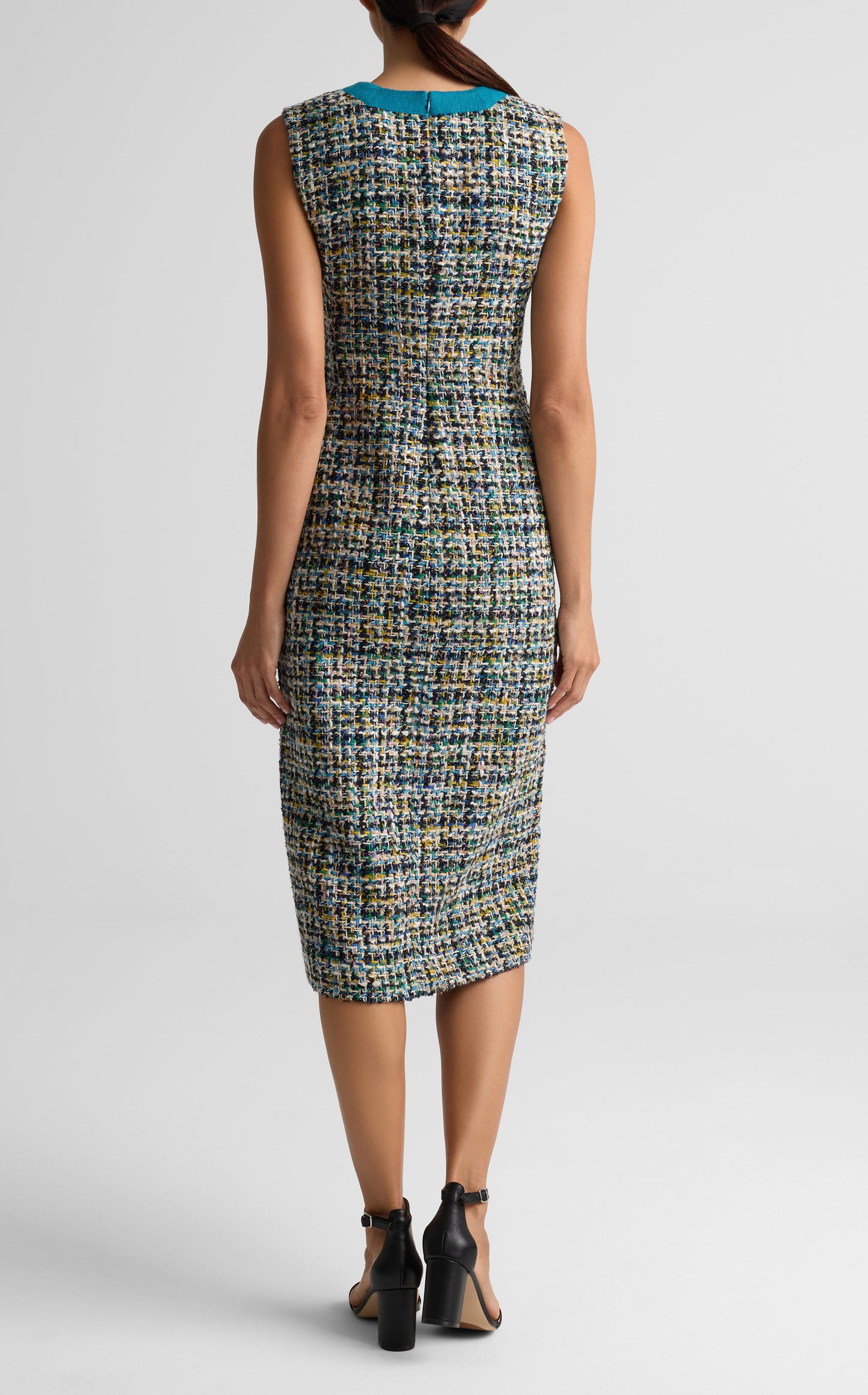Multi Tweed Dress