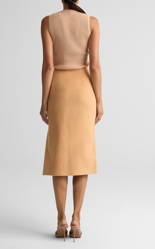 Heathered Wool Cashmere Dress