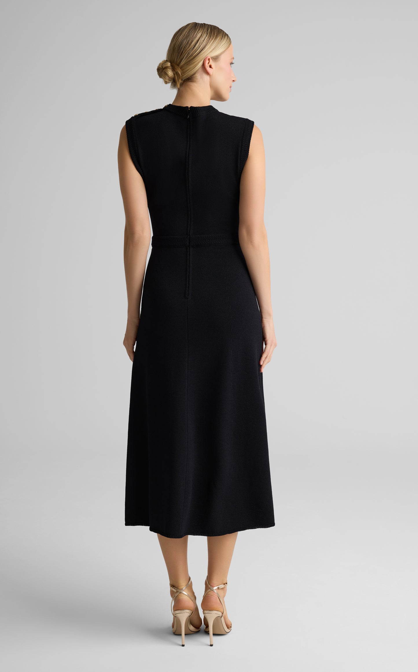 St. John Women's Legacy Crepe Knit Dress - Black