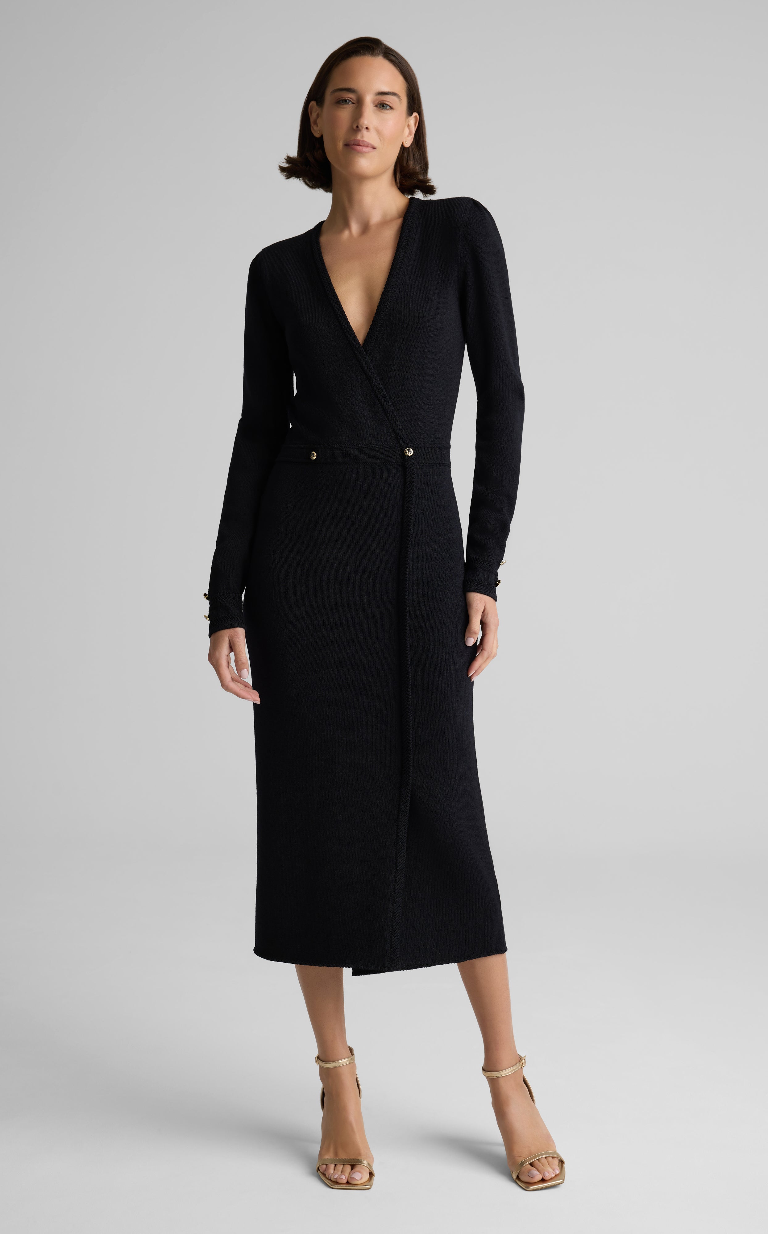 Adrienne Dress in Legacy Crepe Knit | St. John Knits