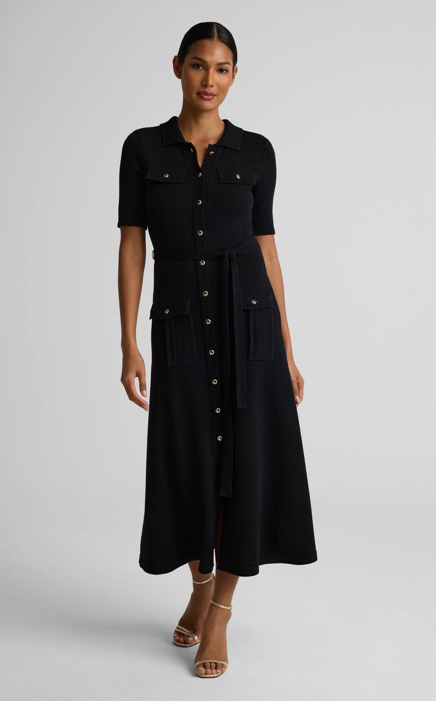 Zahara Dress In Legacy Crepe Knit