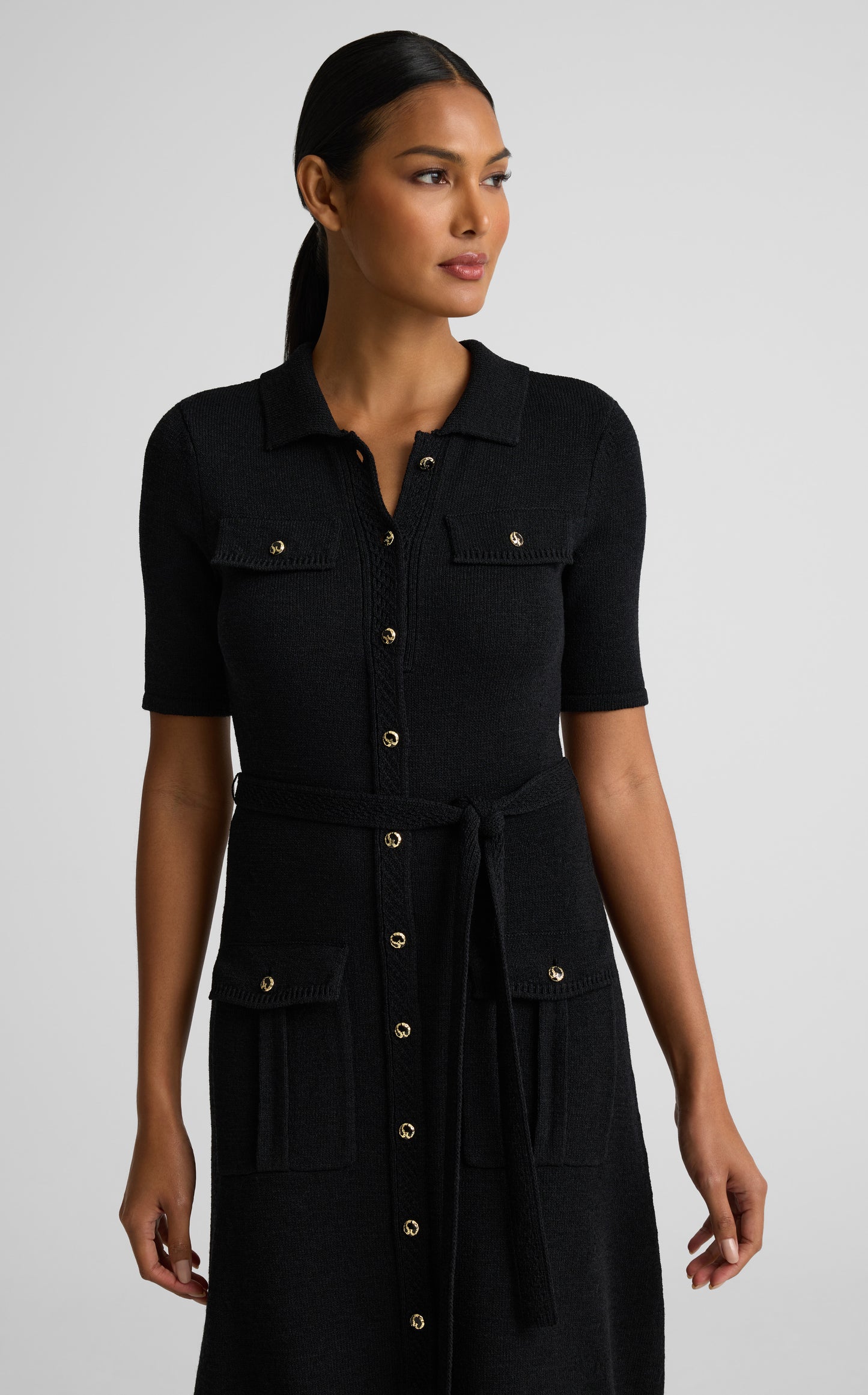Zahara Dress In Legacy Crepe Knit