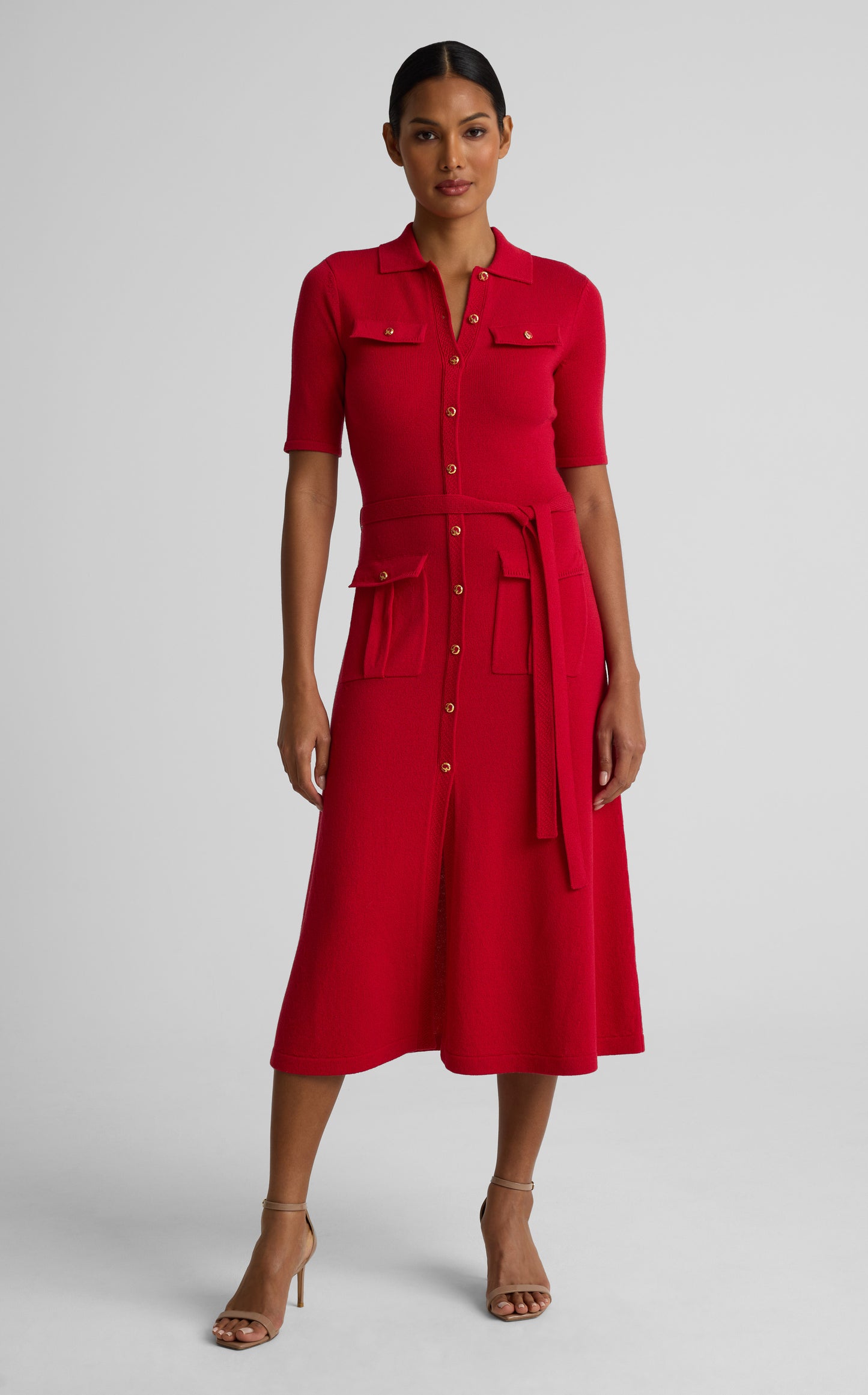 Zahara Dress In Legacy Crepe Knit