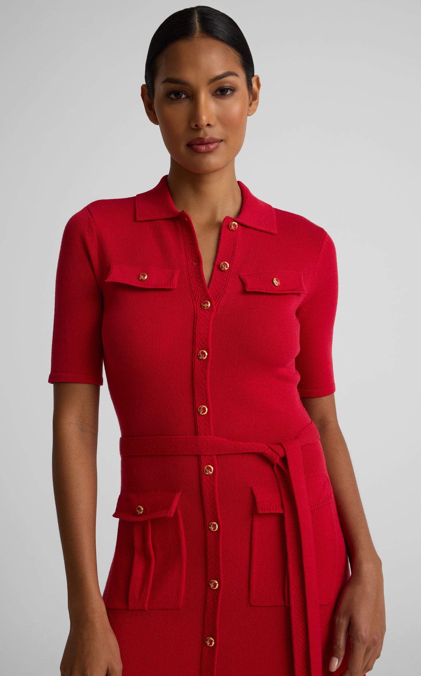 Zahara Dress In Legacy Crepe Knit