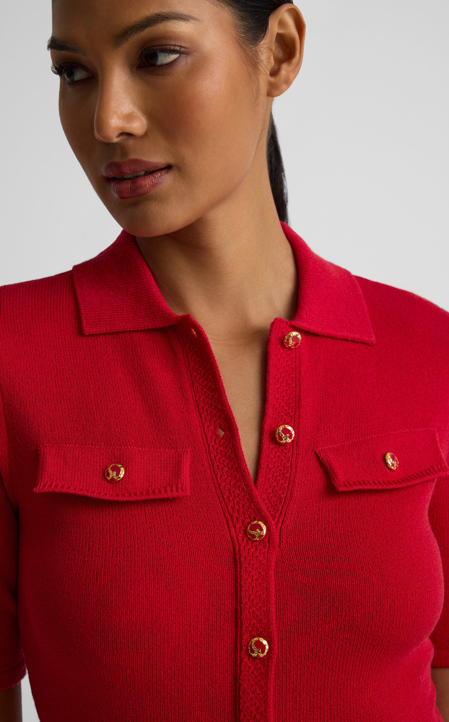 Zahara Dress In Legacy Crepe Knit