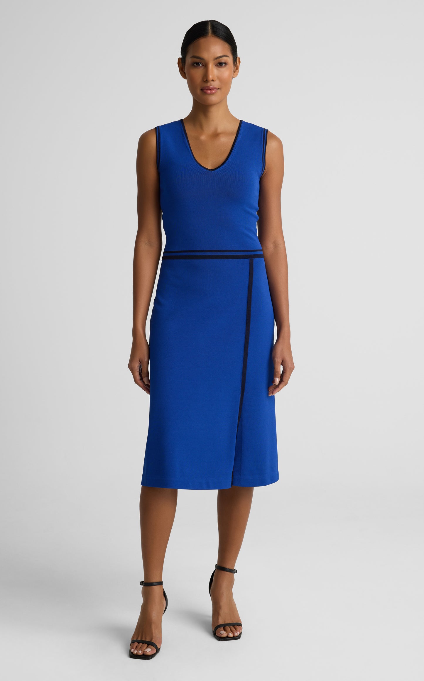 Vanna Dress In Roma Crepe Knit