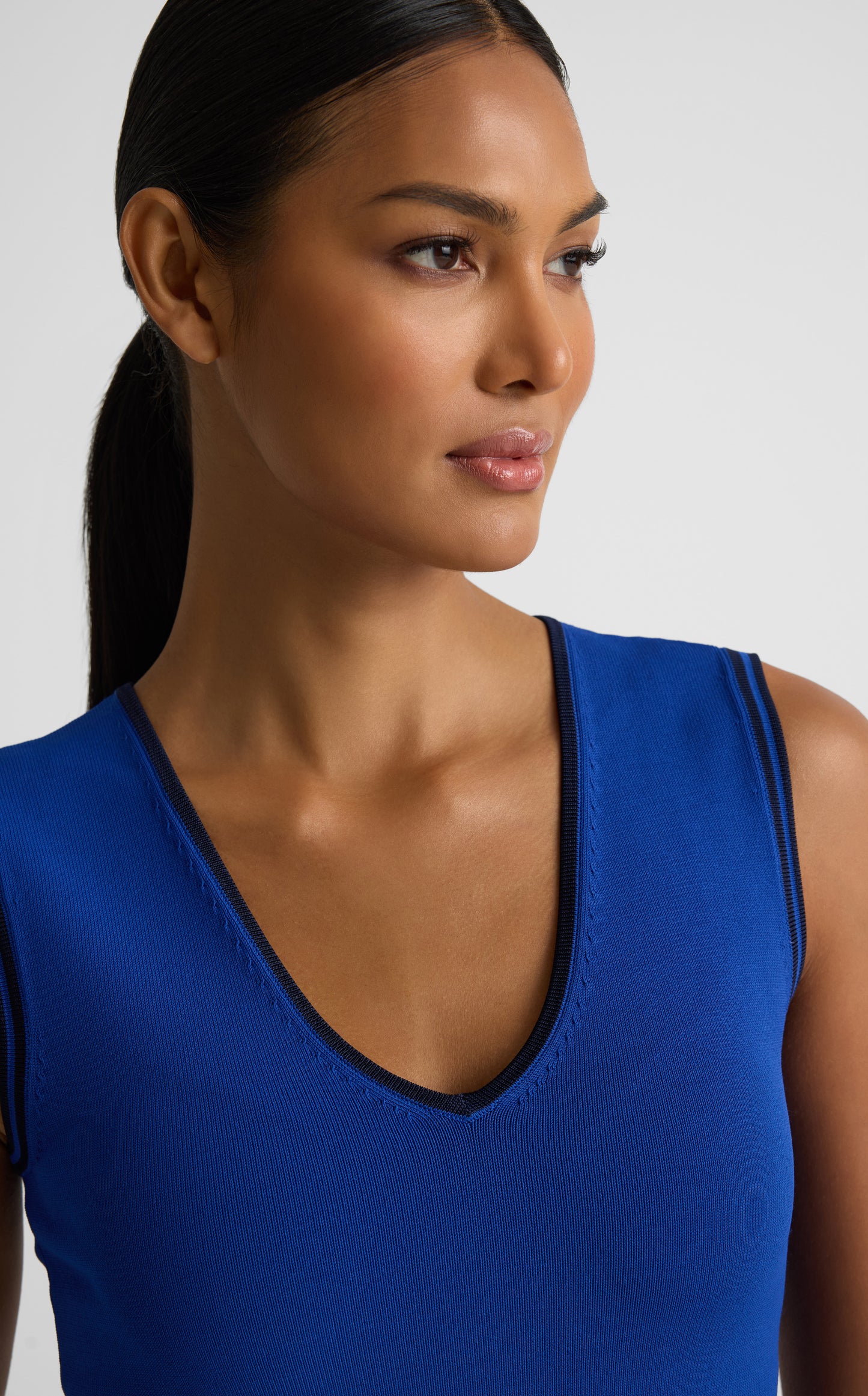 Vanna Dress In Roma Crepe Knit
