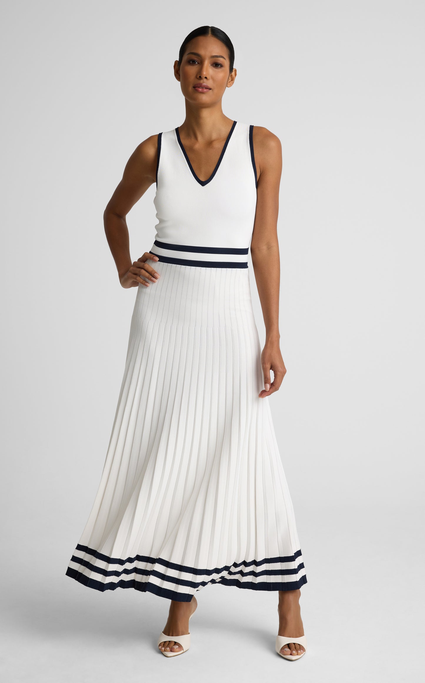 Kelsey Dress In Riviera Crepe Knit