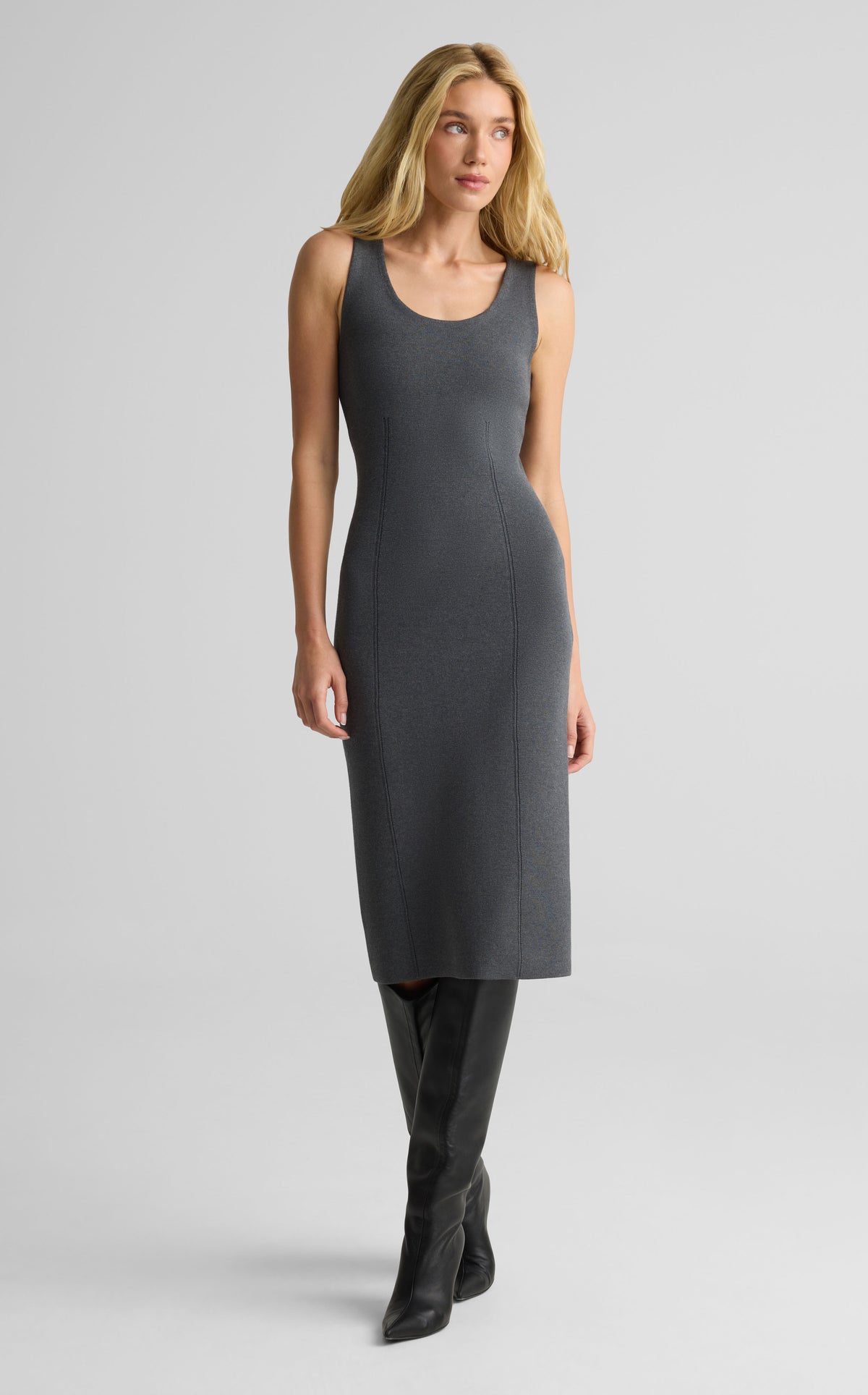 Lynn Dress In Santa Roma Knit