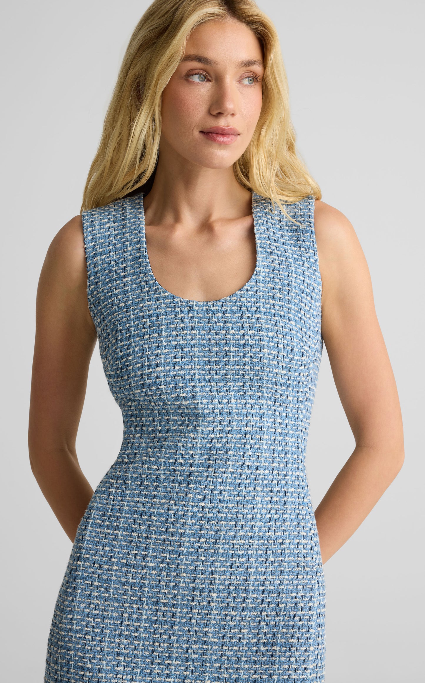 Dress In Vilette Tweed