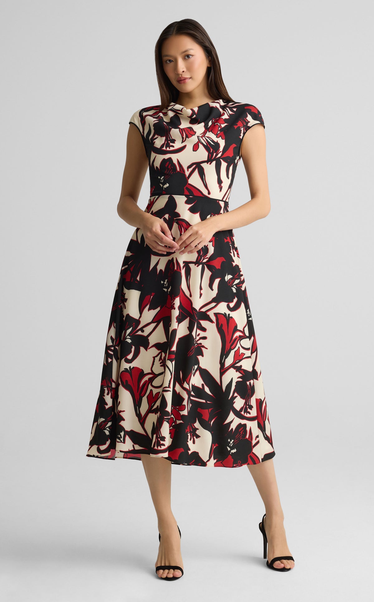 Dress In Jardin Abstract Floral