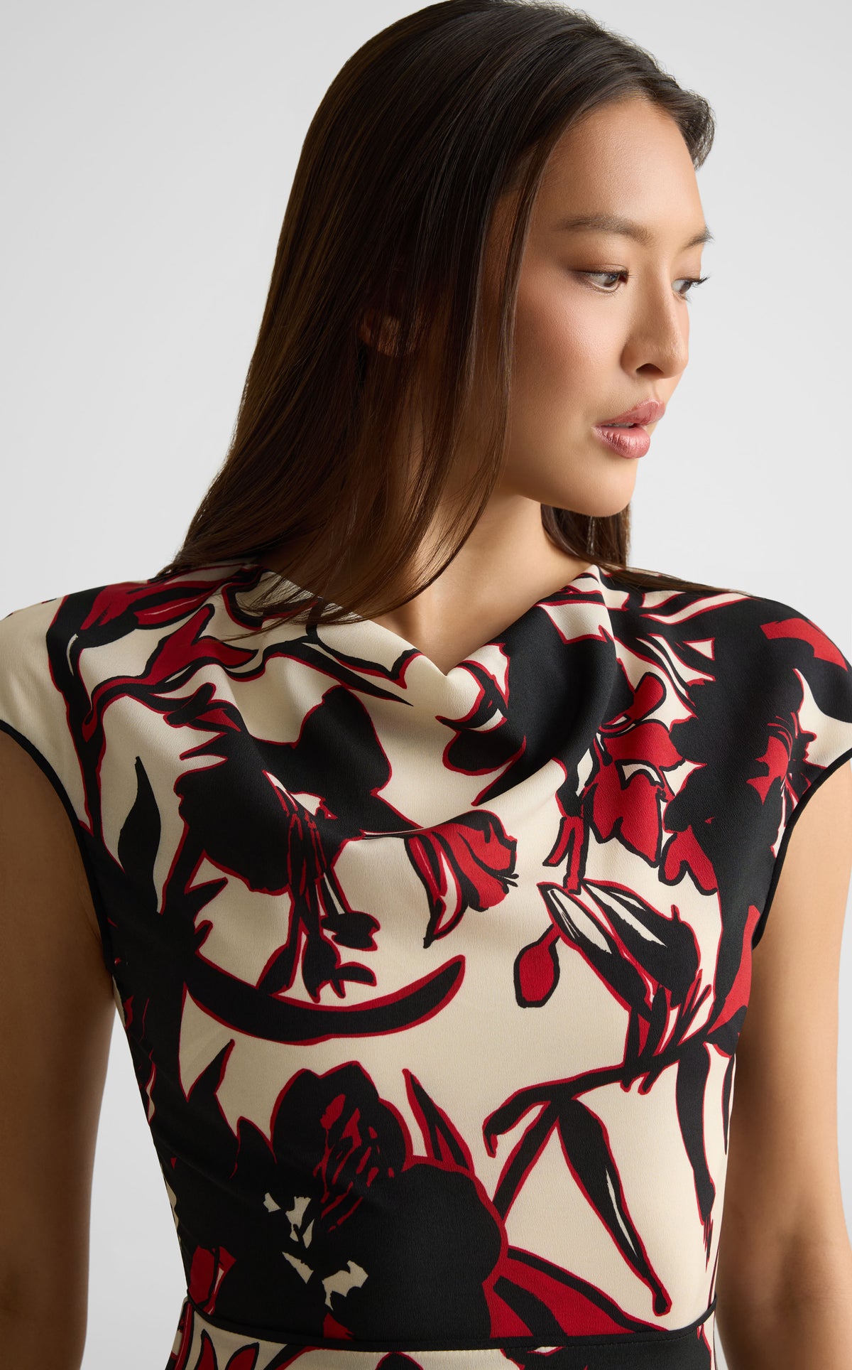 Dress In Jardin Abstract Floral