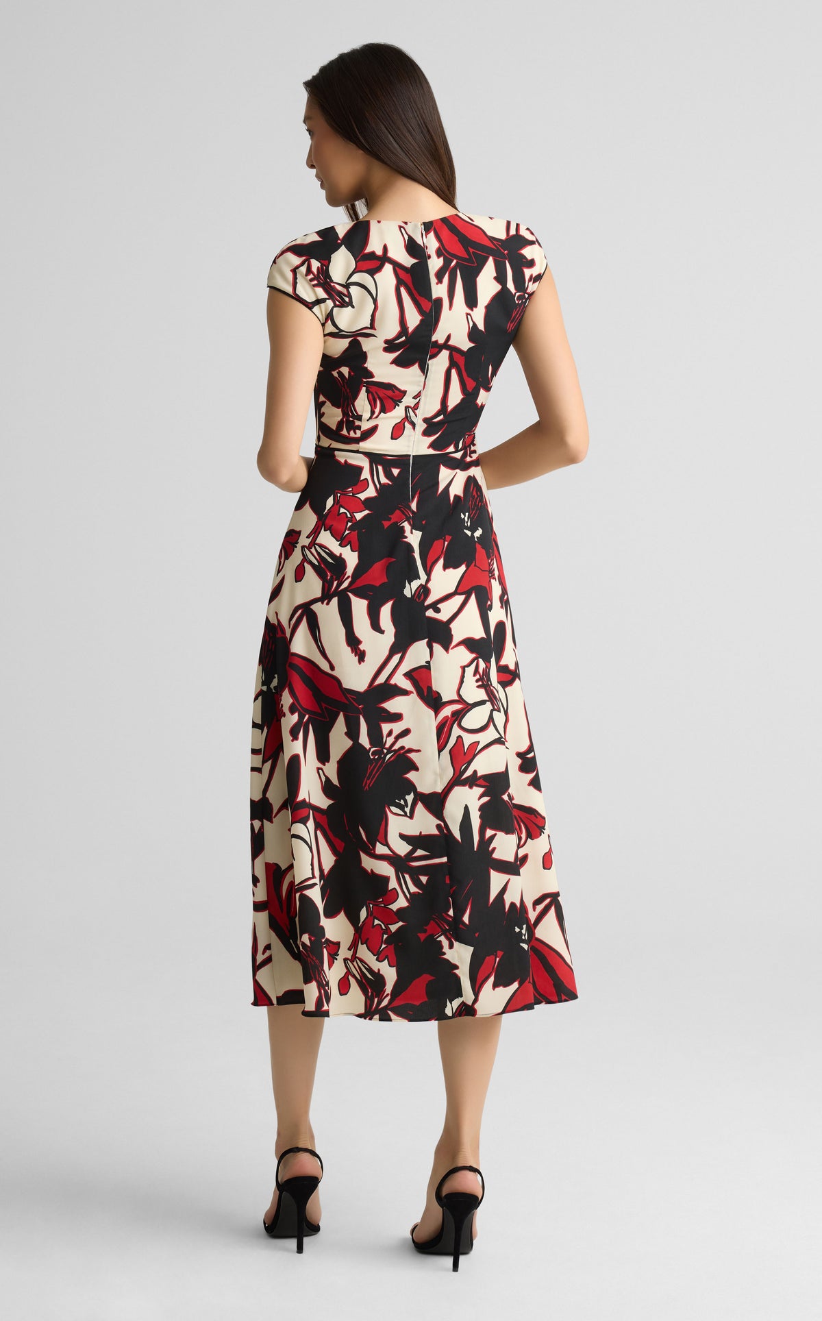Dress In Jardin Abstract Floral