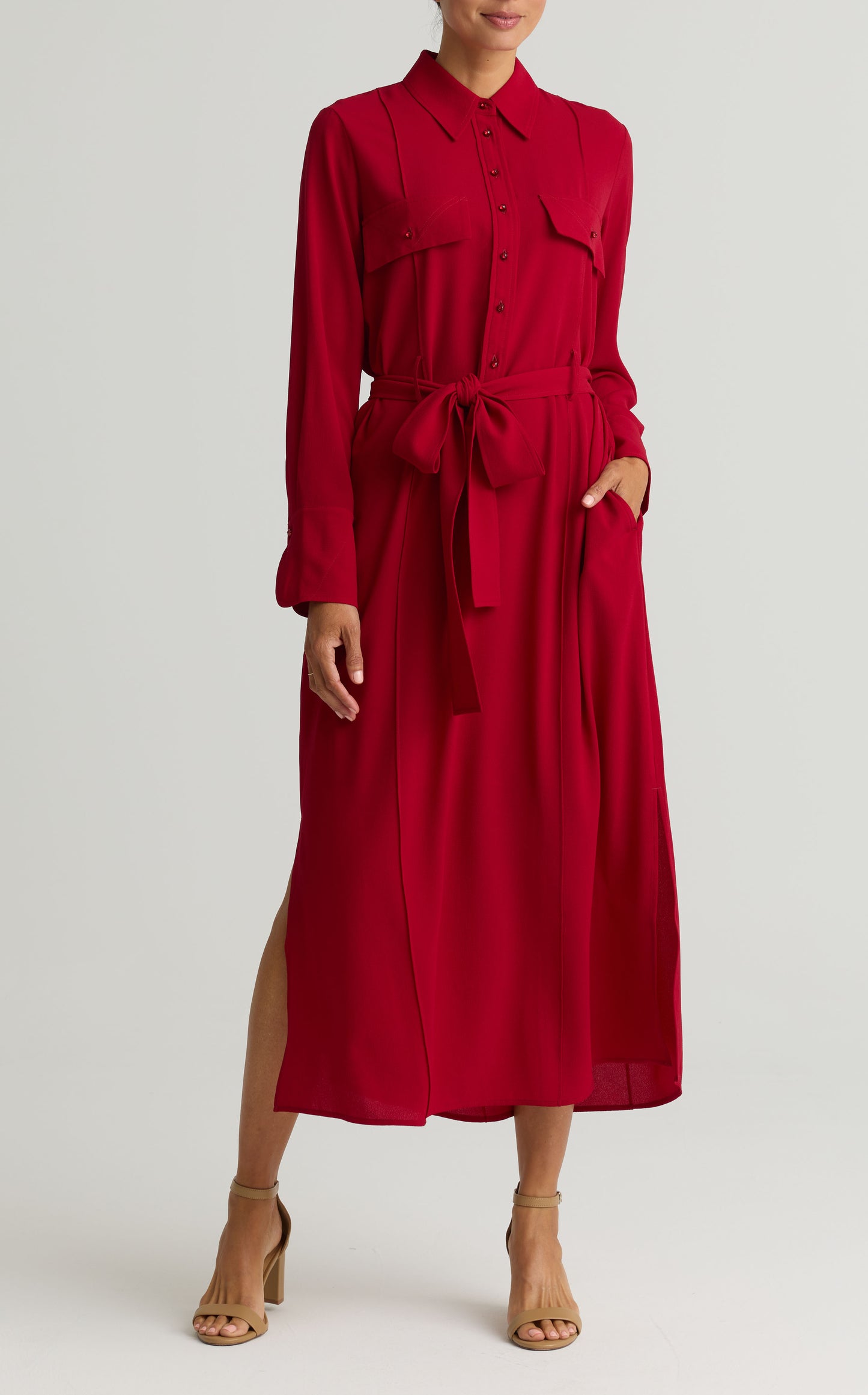 Long Sleeve Shirt Dress