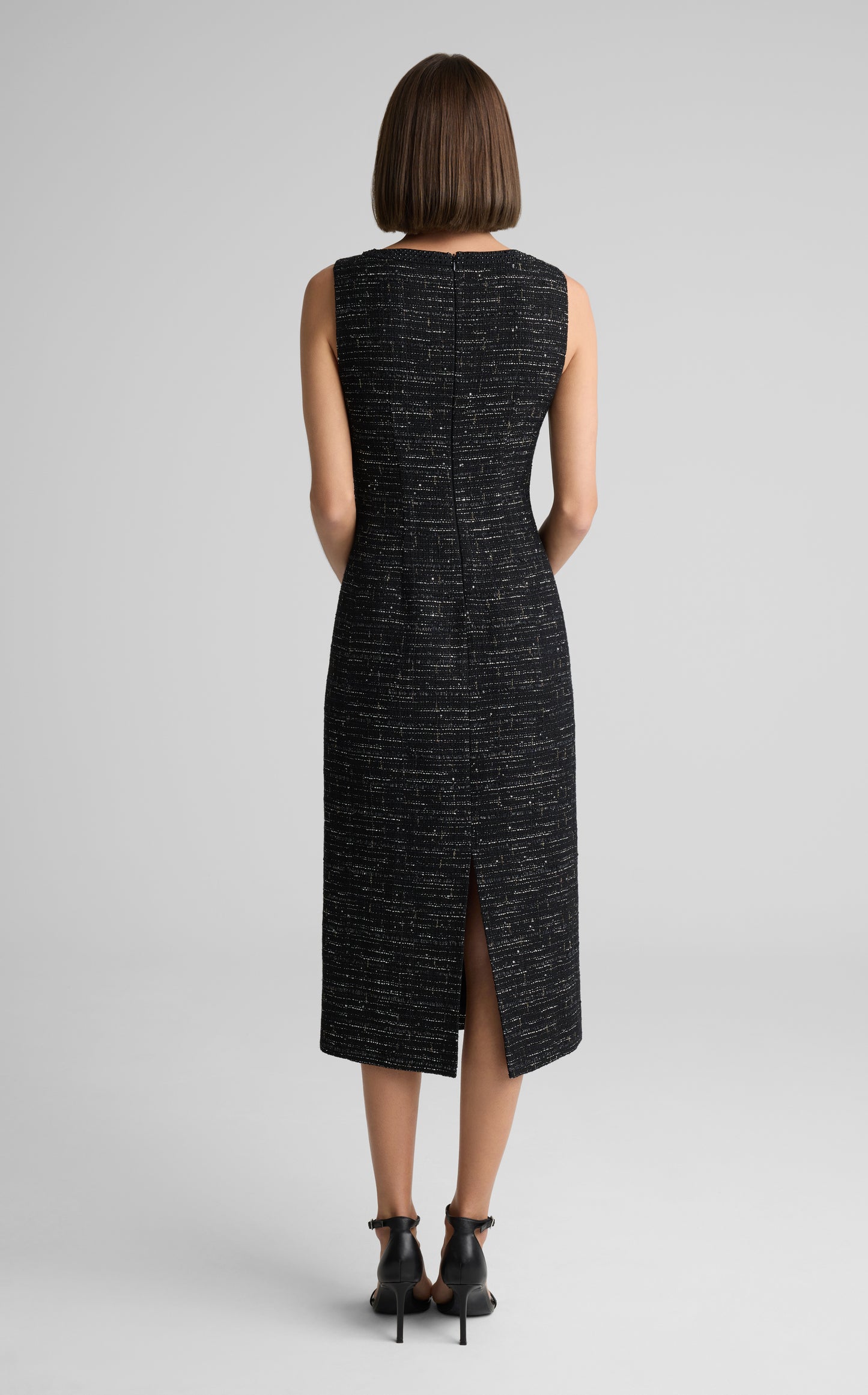 Camille Dress in Cannes Tweed