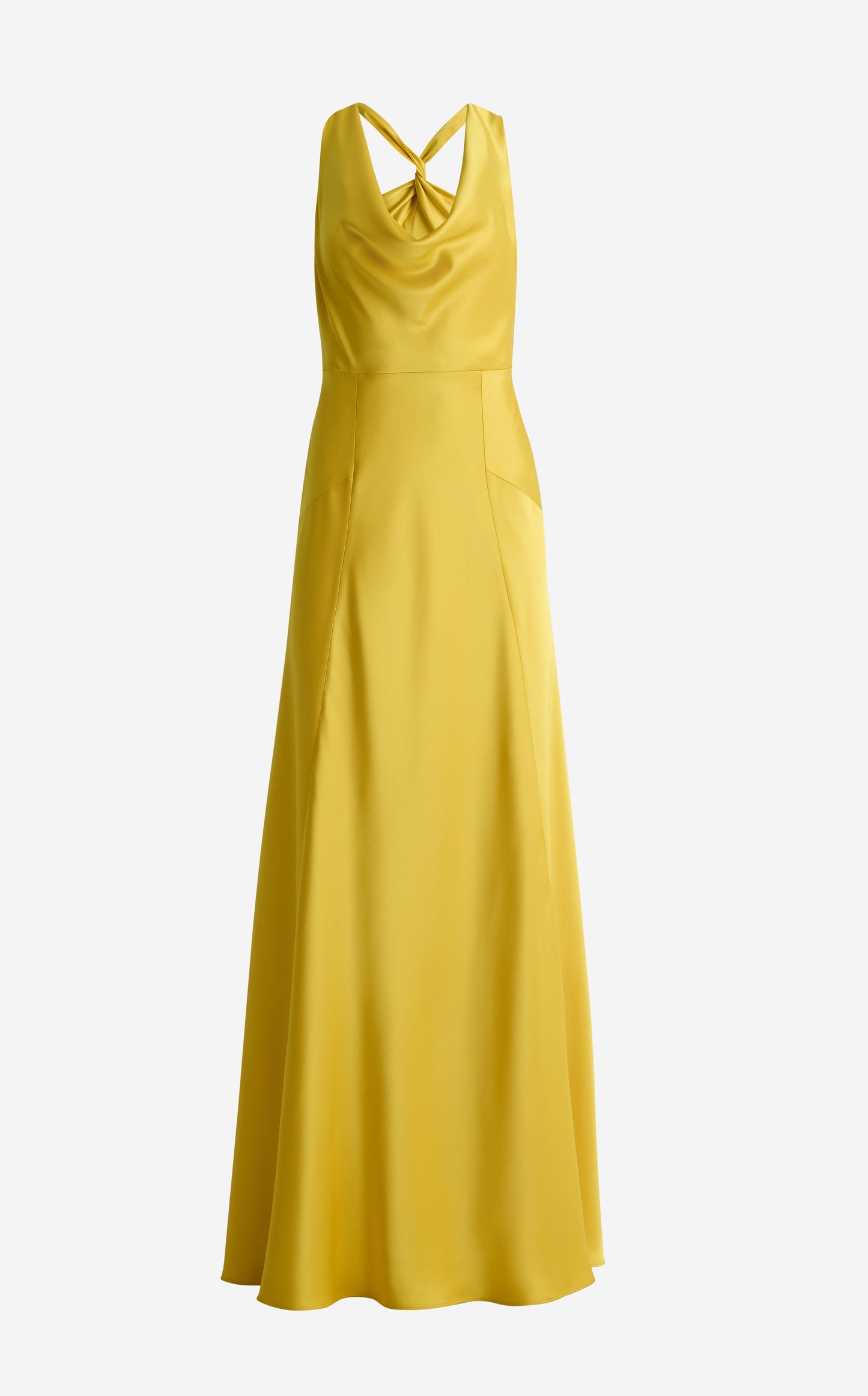 Andrea Gown In Liquid Satin