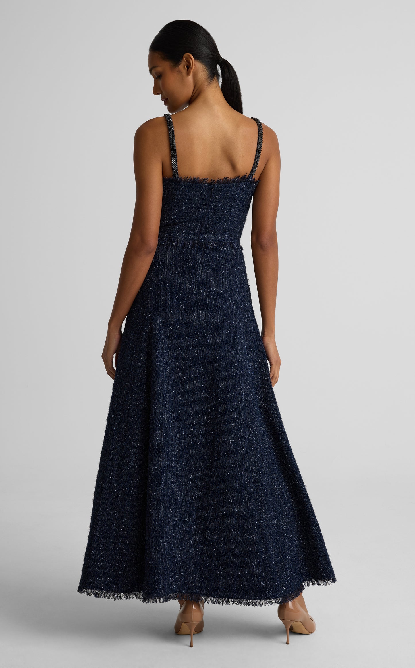 Sarahi Dress In Starlight Tweed