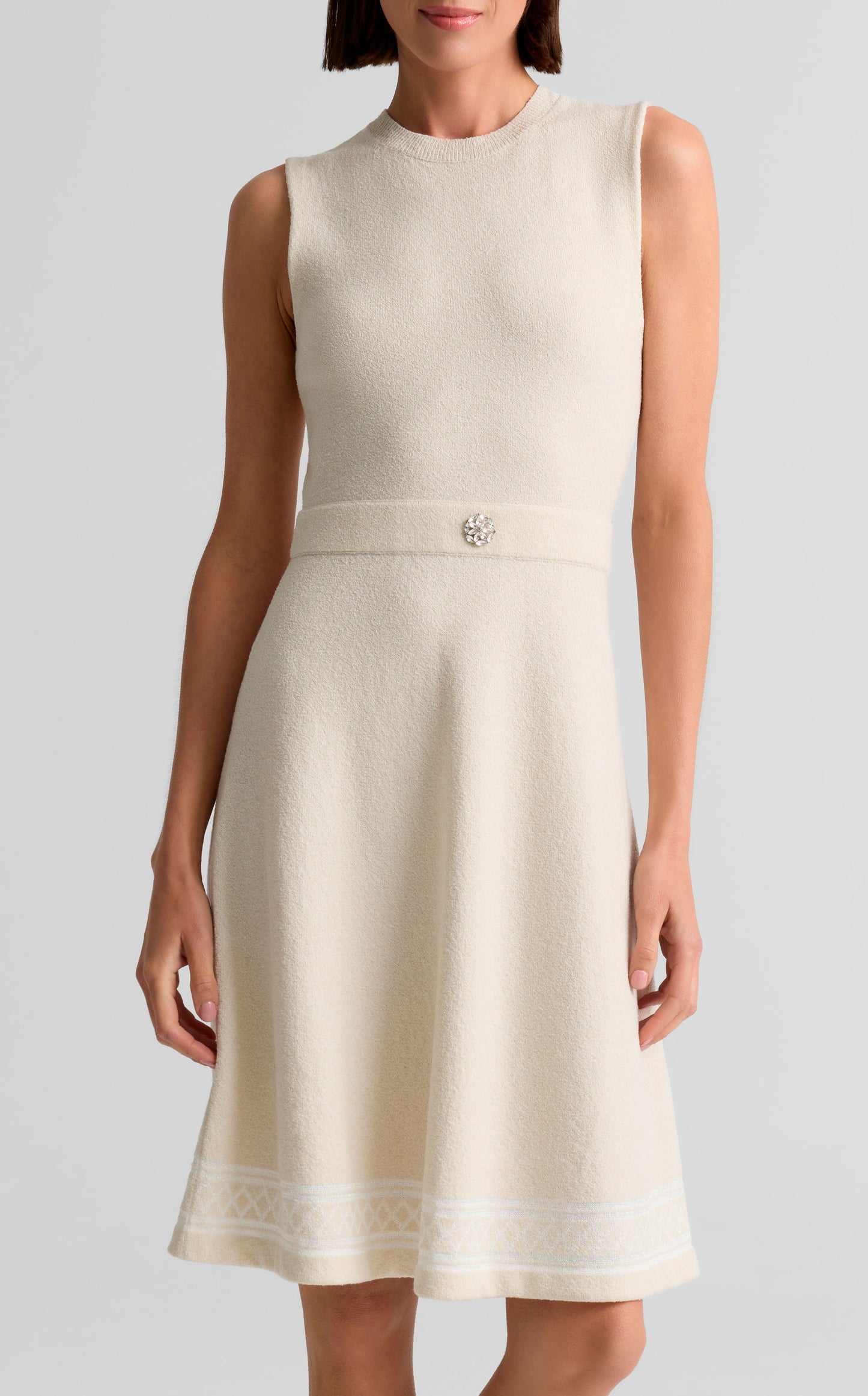 Sleeveless Fit & Flare Dress