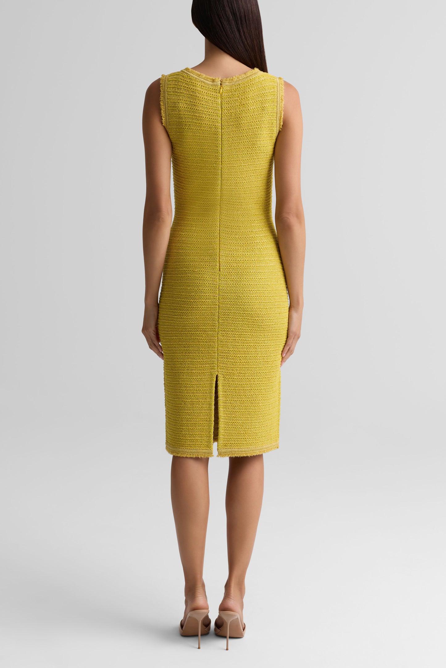 Textured Knit Tank Dress