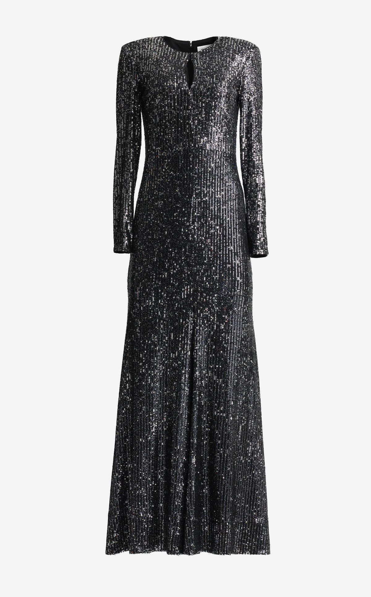 Gown In Stretch Paillettes