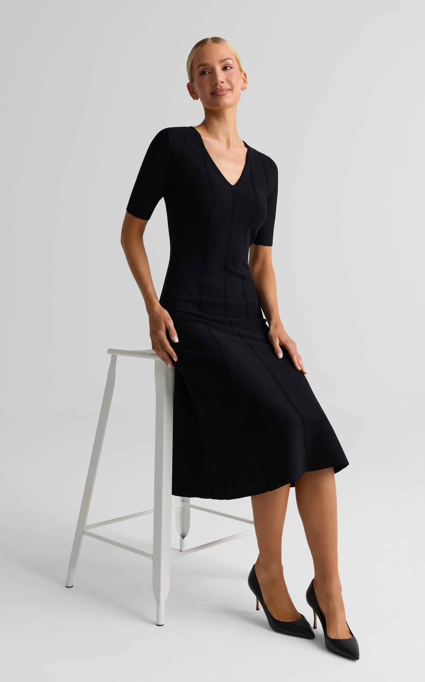 Valerie Dress In Valley Knit