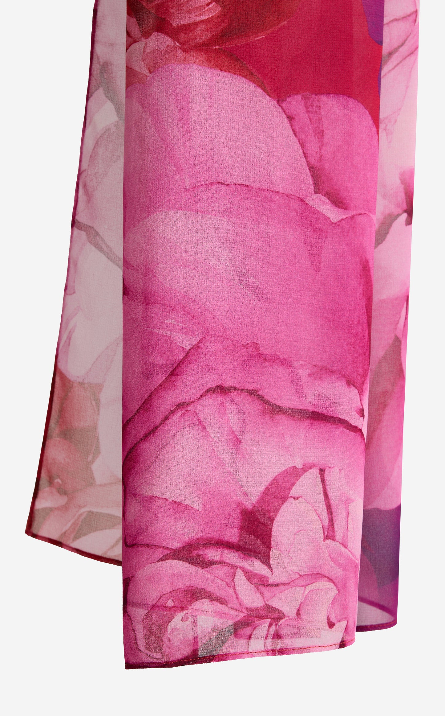 Willa Wrap In Le Jardin Print Georgette