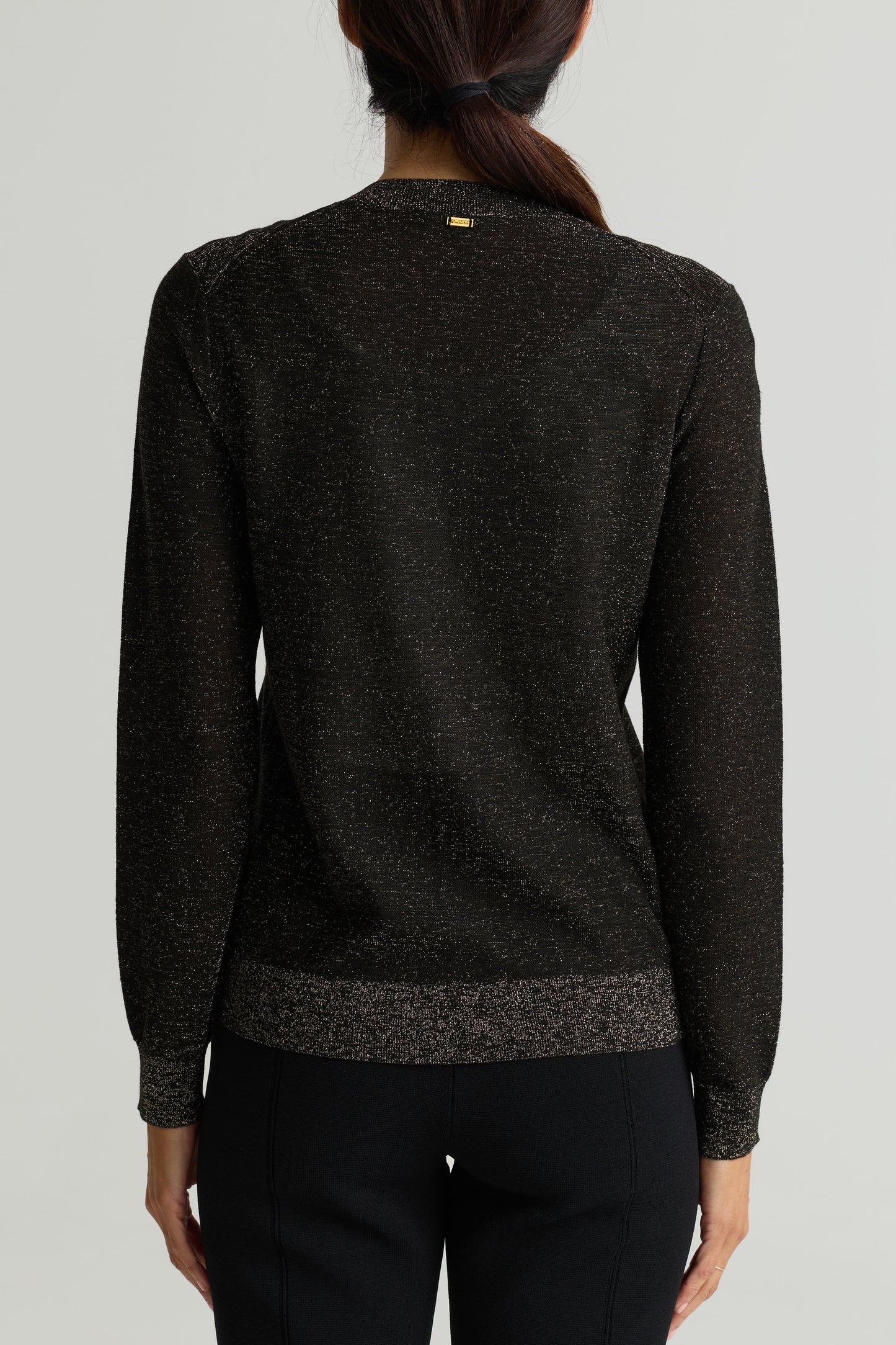 Lurex Knit Cardigan