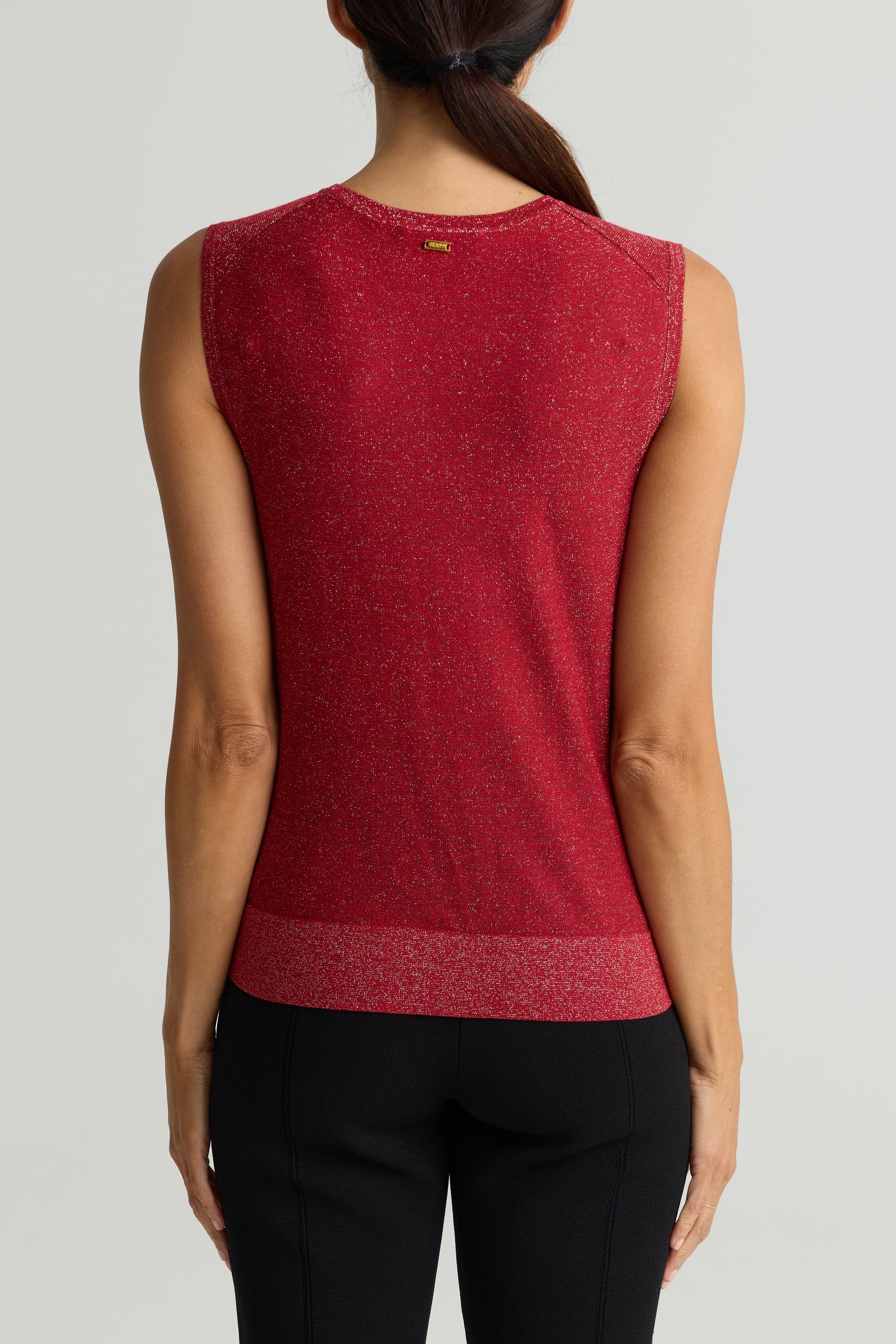 Lightweight Lurex Knit Shell