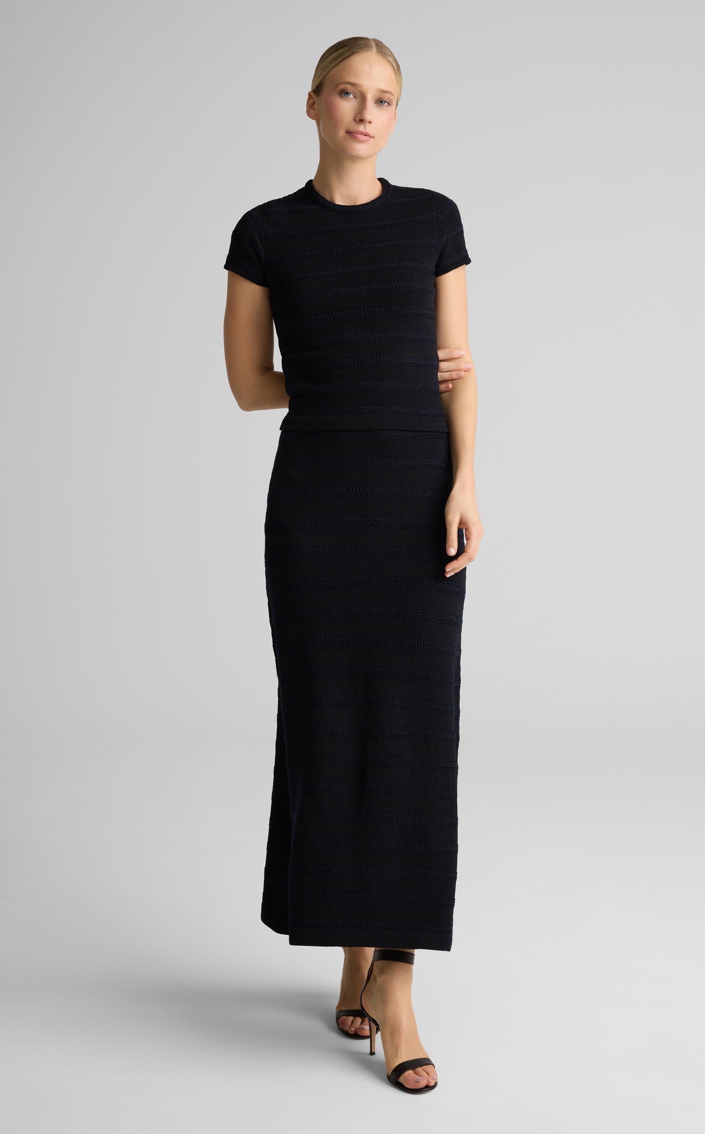 Lori Sweater In Breton Stripe Knit